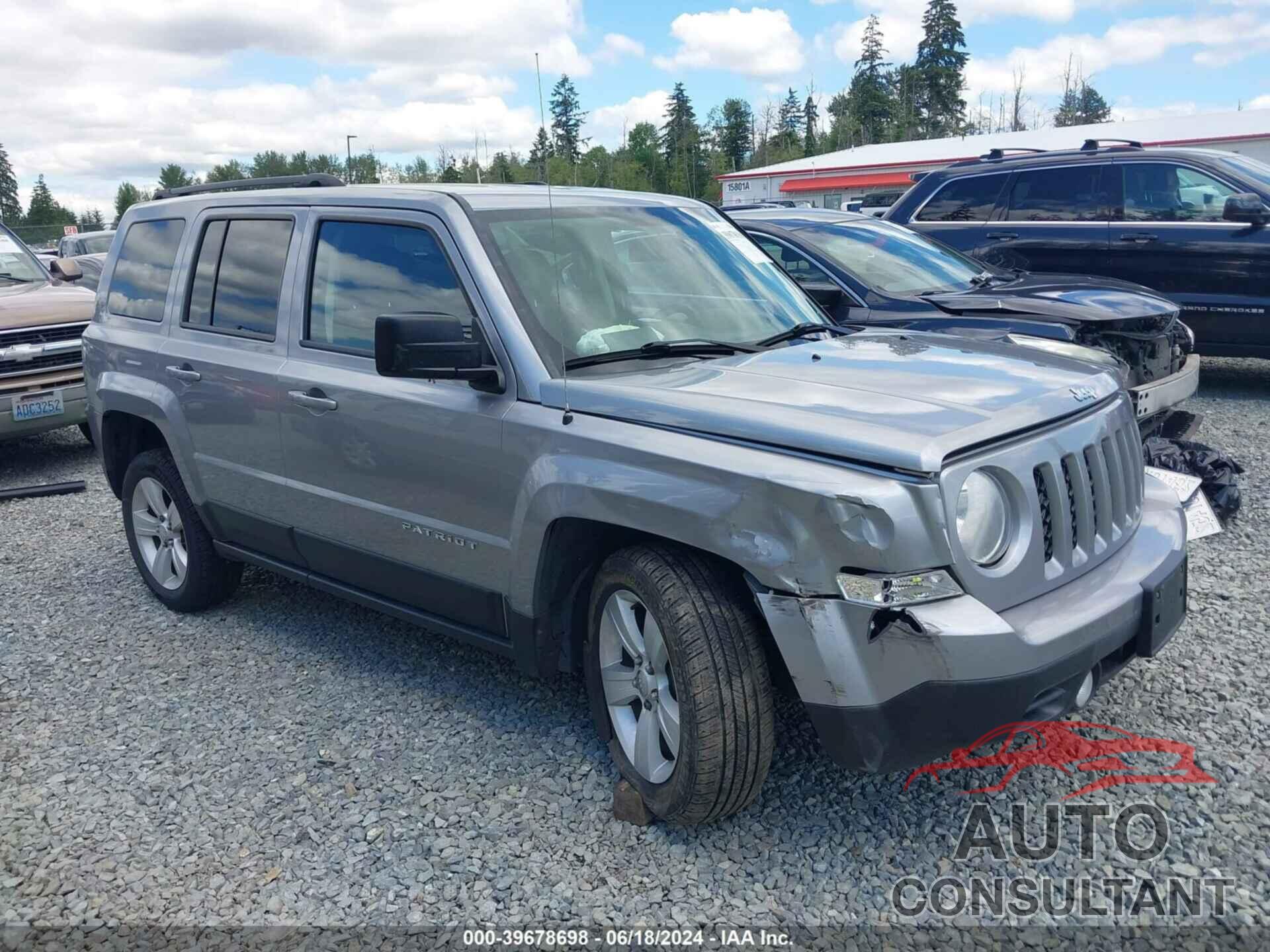 JEEP PATRIOT 2016 - 1C4NJRFB7GD722827