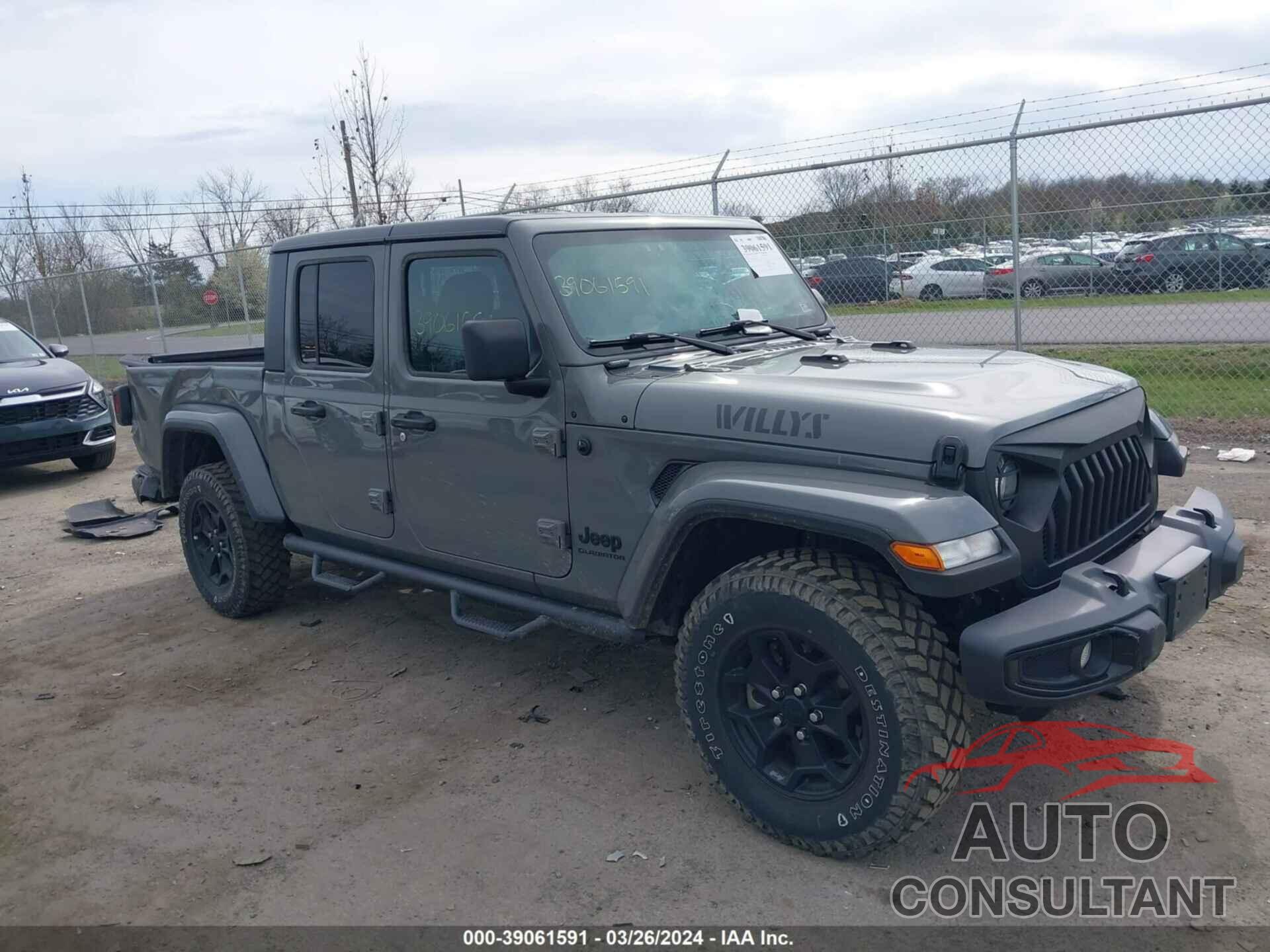 JEEP GLADIATOR 2021 - 1C6HJTAGXML584271