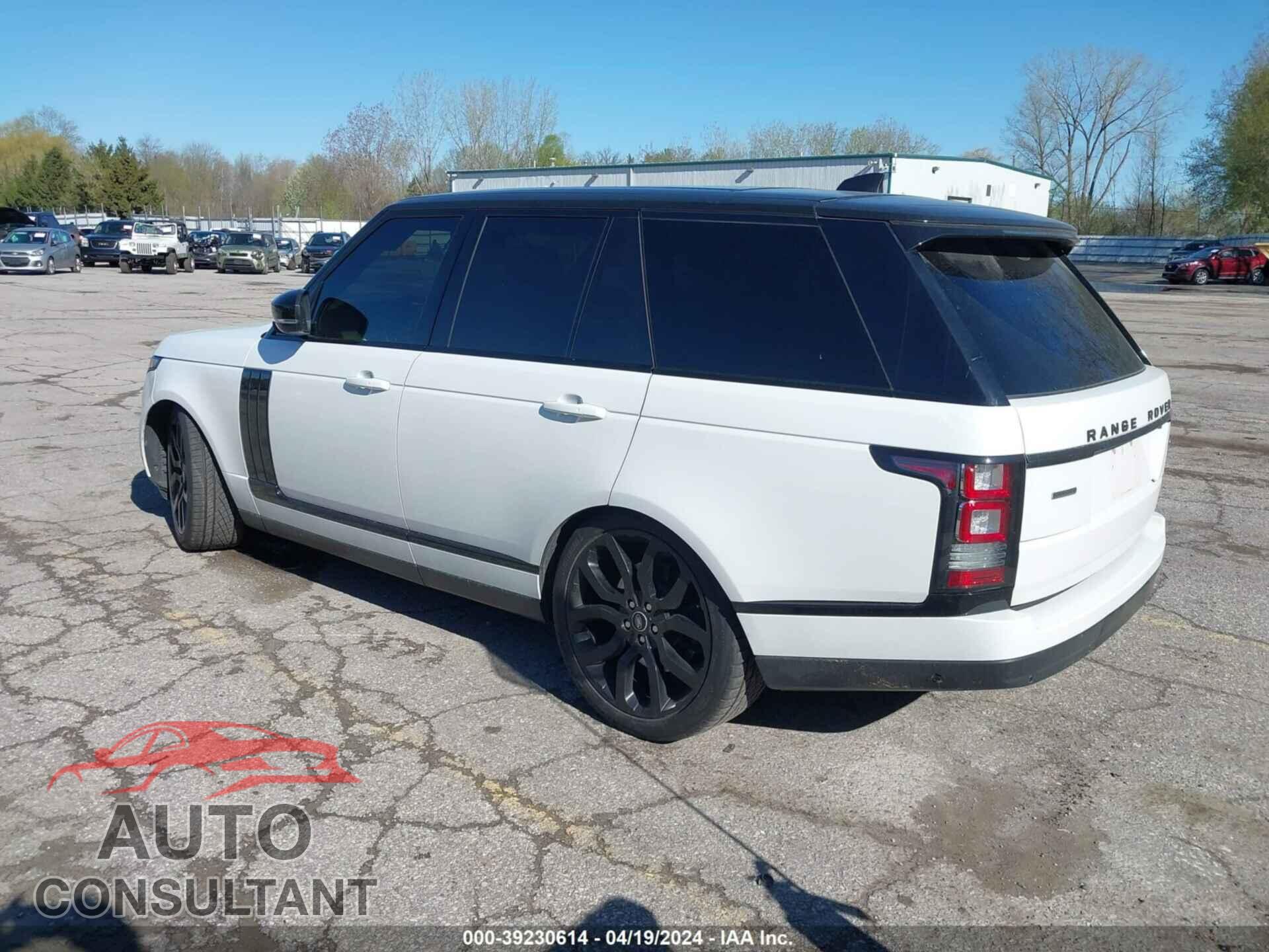 LAND ROVER RANGE ROVER 2017 - SALGS2FE1HA369603