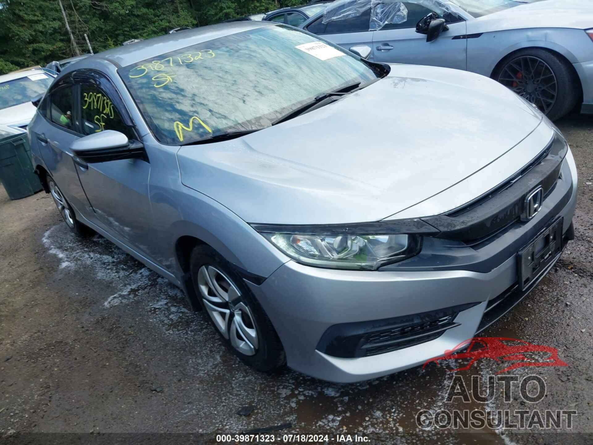 HONDA CIVIC 2016 - 19XFC2F58GE239281