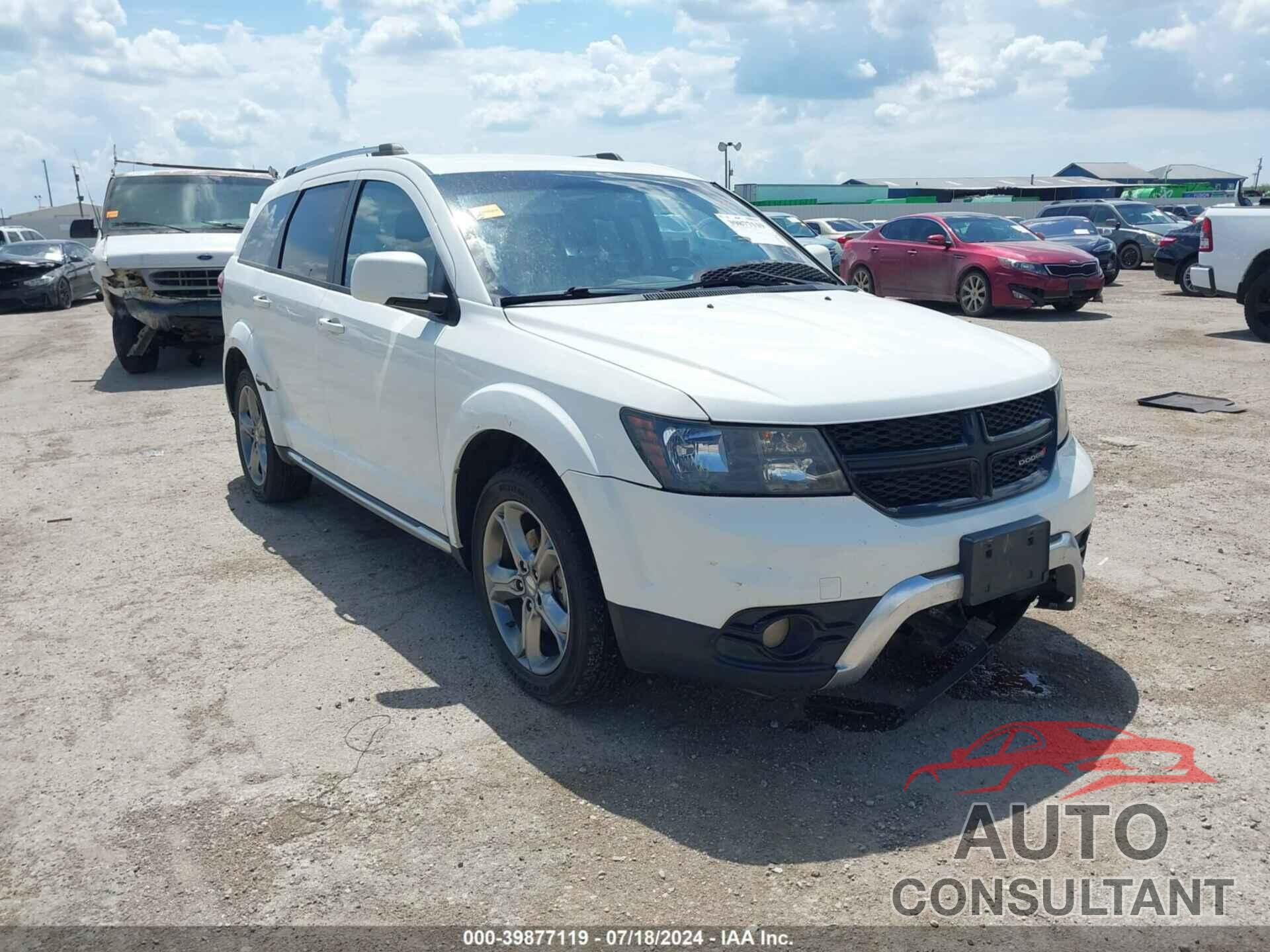 DODGE JOURNEY 2017 - 3C4PDCGG4HT564580