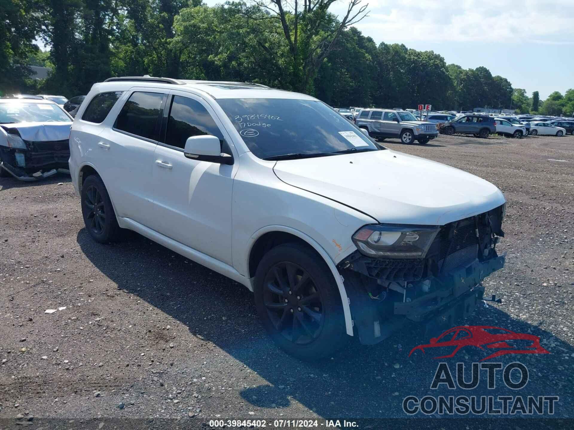 DODGE DURANGO 2017 - 1C4RDJDG4HC879277