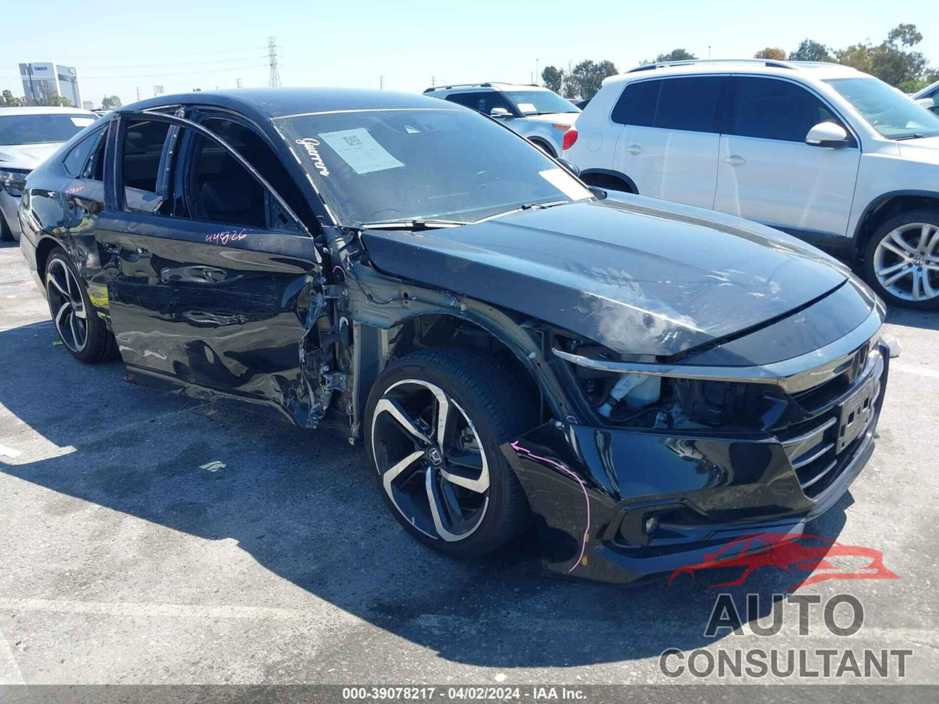 HONDA ACCORD 2021 - 1HGCV1F35MA079415