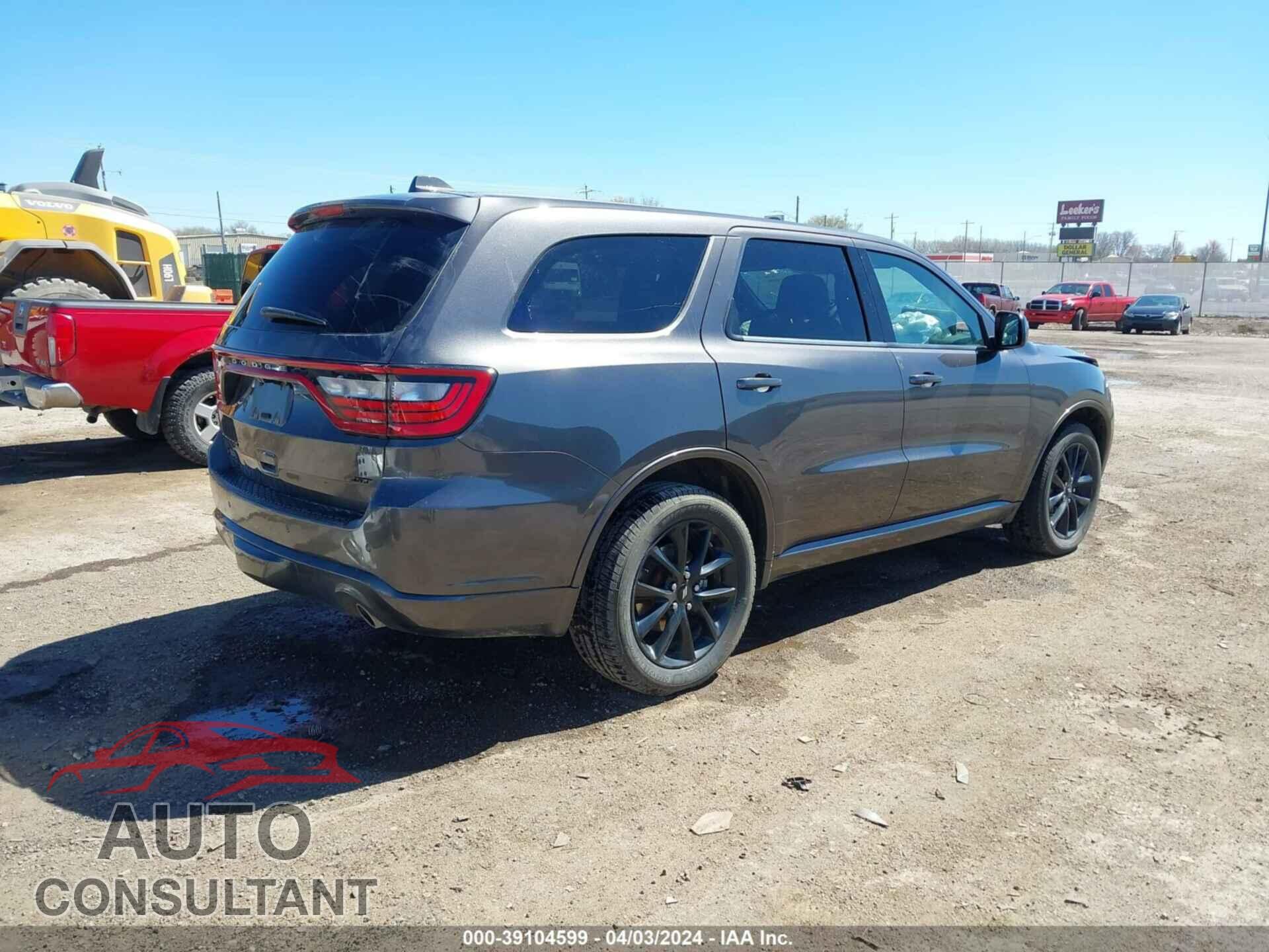 DODGE DURANGO 2019 - 1C4RDJDG9KC599183
