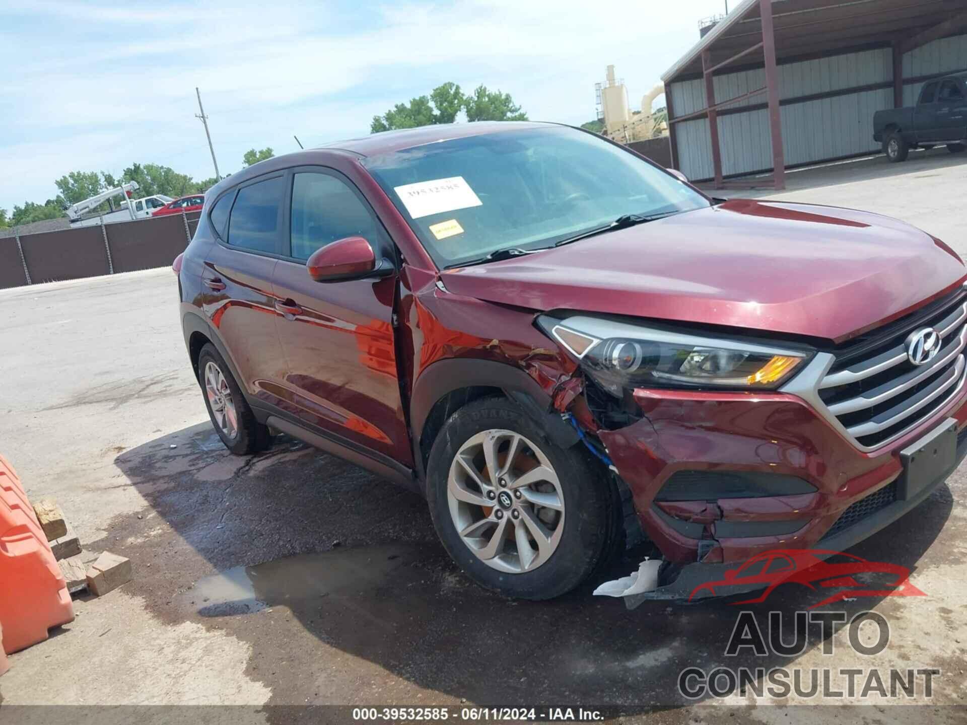 HYUNDAI TUCSON 2018 - KM8J2CA41JU646591