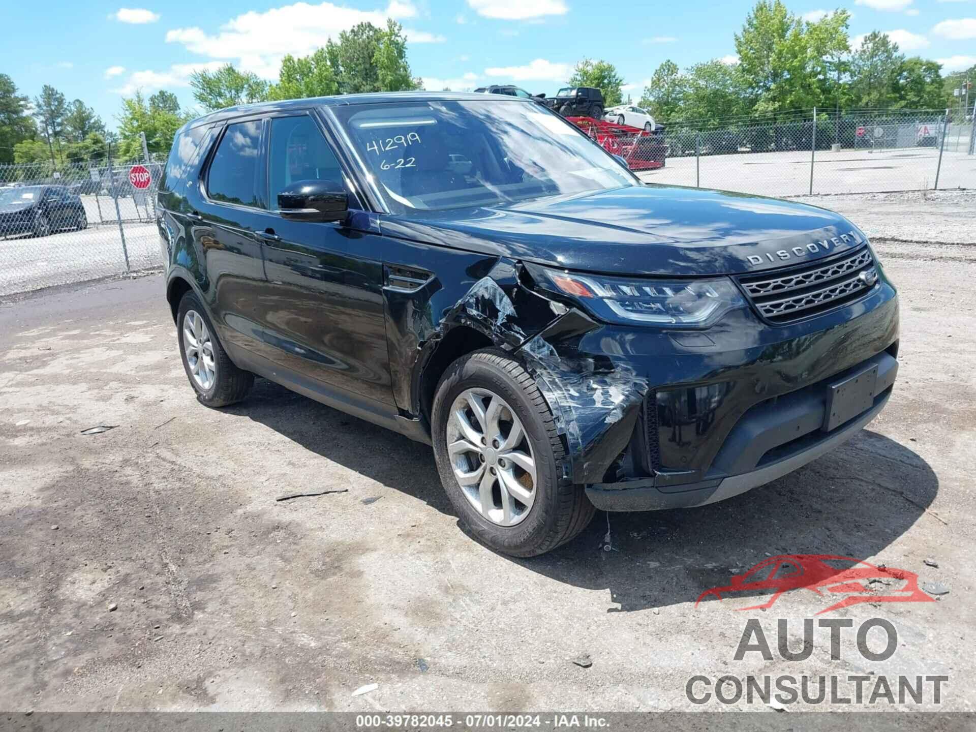 LAND ROVER DISCOVERY 2019 - SALRG2RV9K2412589