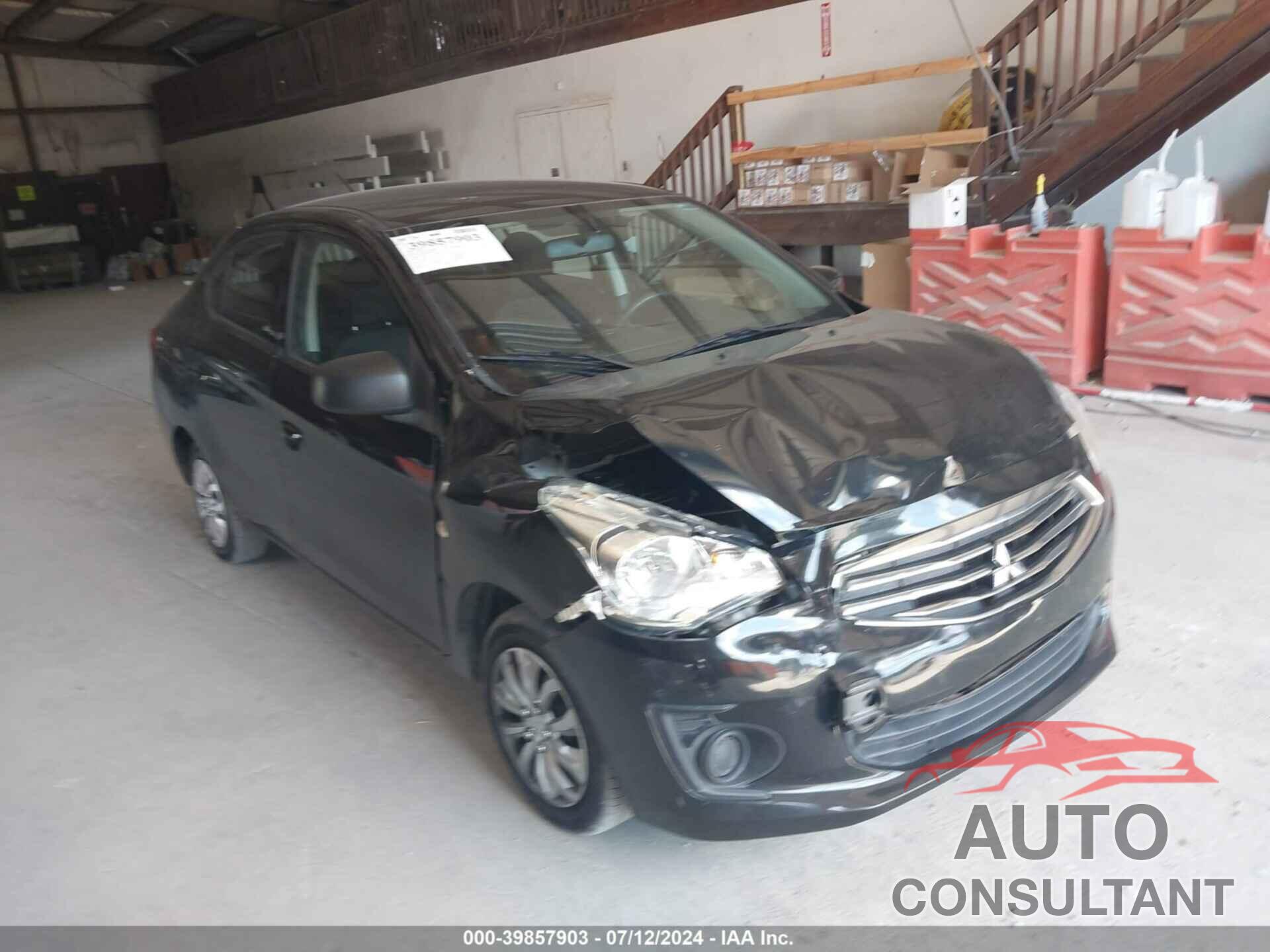 MITSUBISHI MIRAGE G4 2018 - ML32F3FJ2JHF11484