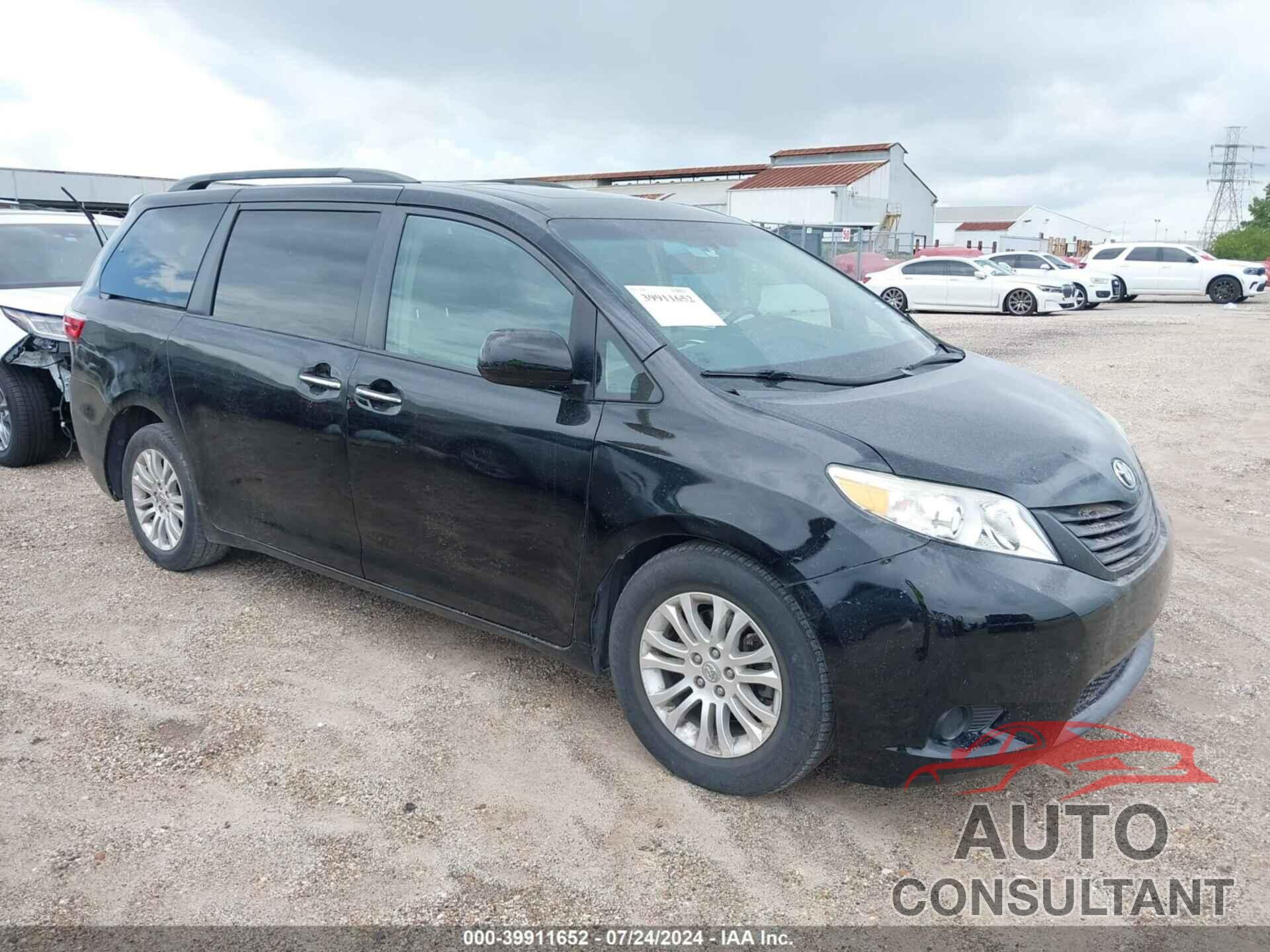 TOYOTA SIENNA 2016 - 5TDYK3DC4GS762497