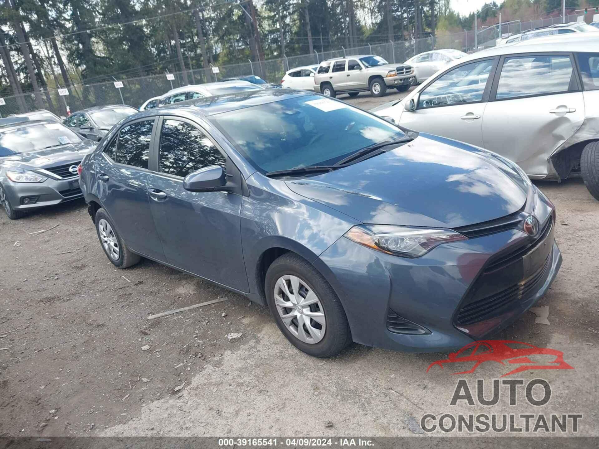 TOYOTA COROLLA 2019 - 2T1BPRHE1KC189792