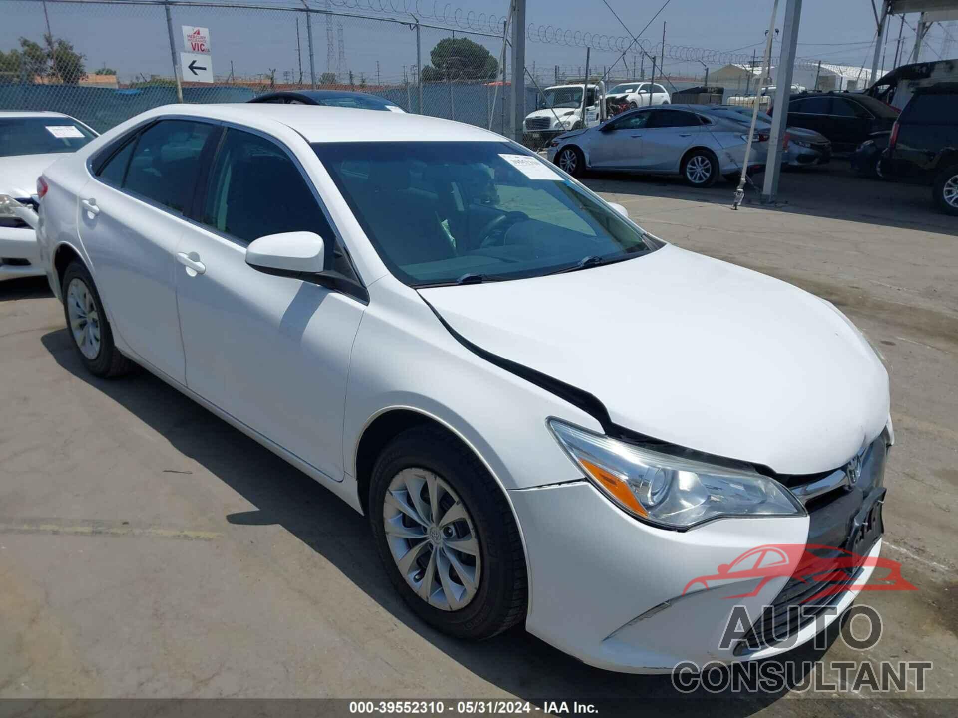 TOYOTA CAMRY 2017 - 4T1BF1FK0HU396064