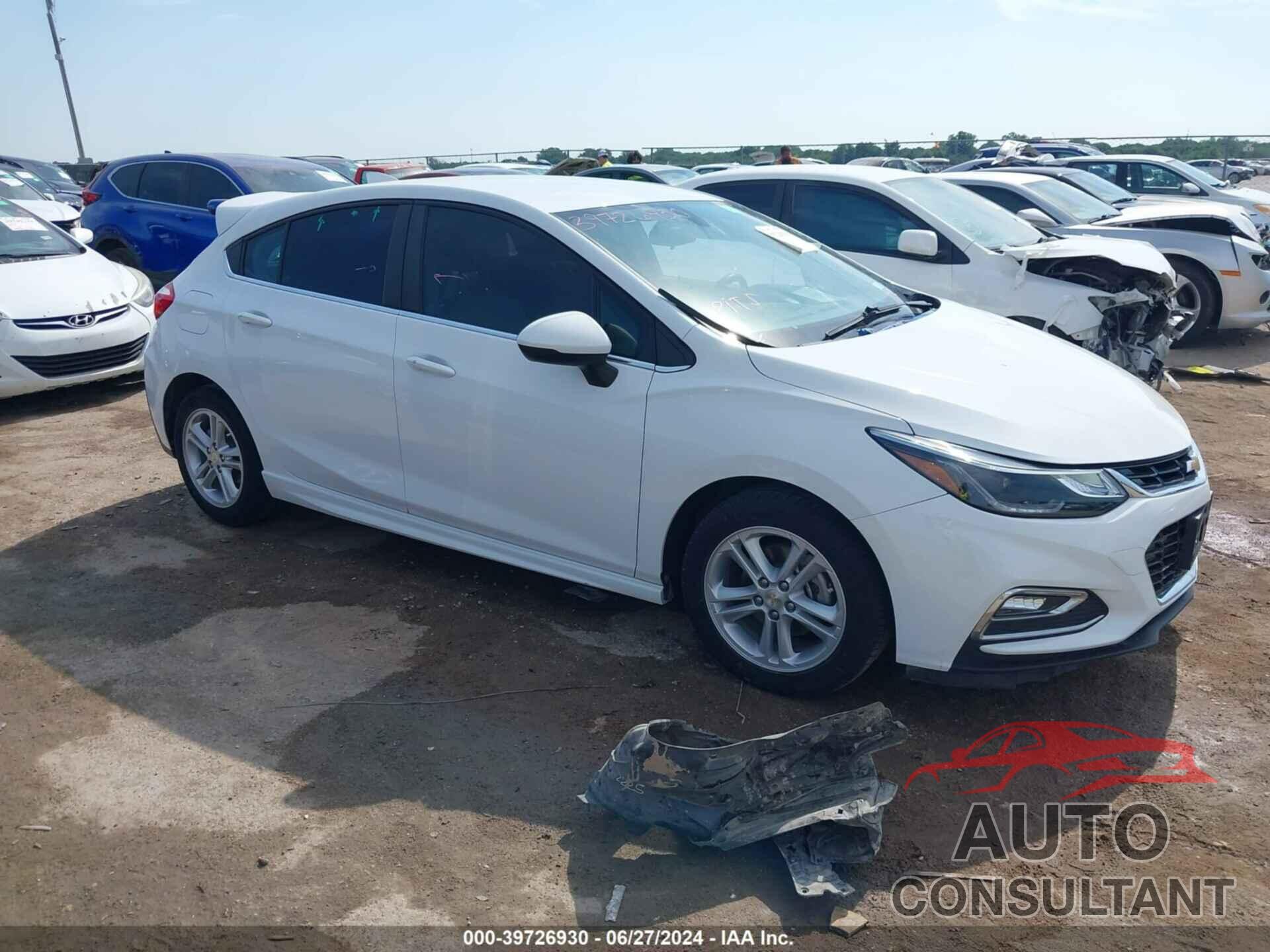 CHEVROLET CRUZE 2017 - 3G1BE6SM1HS553265