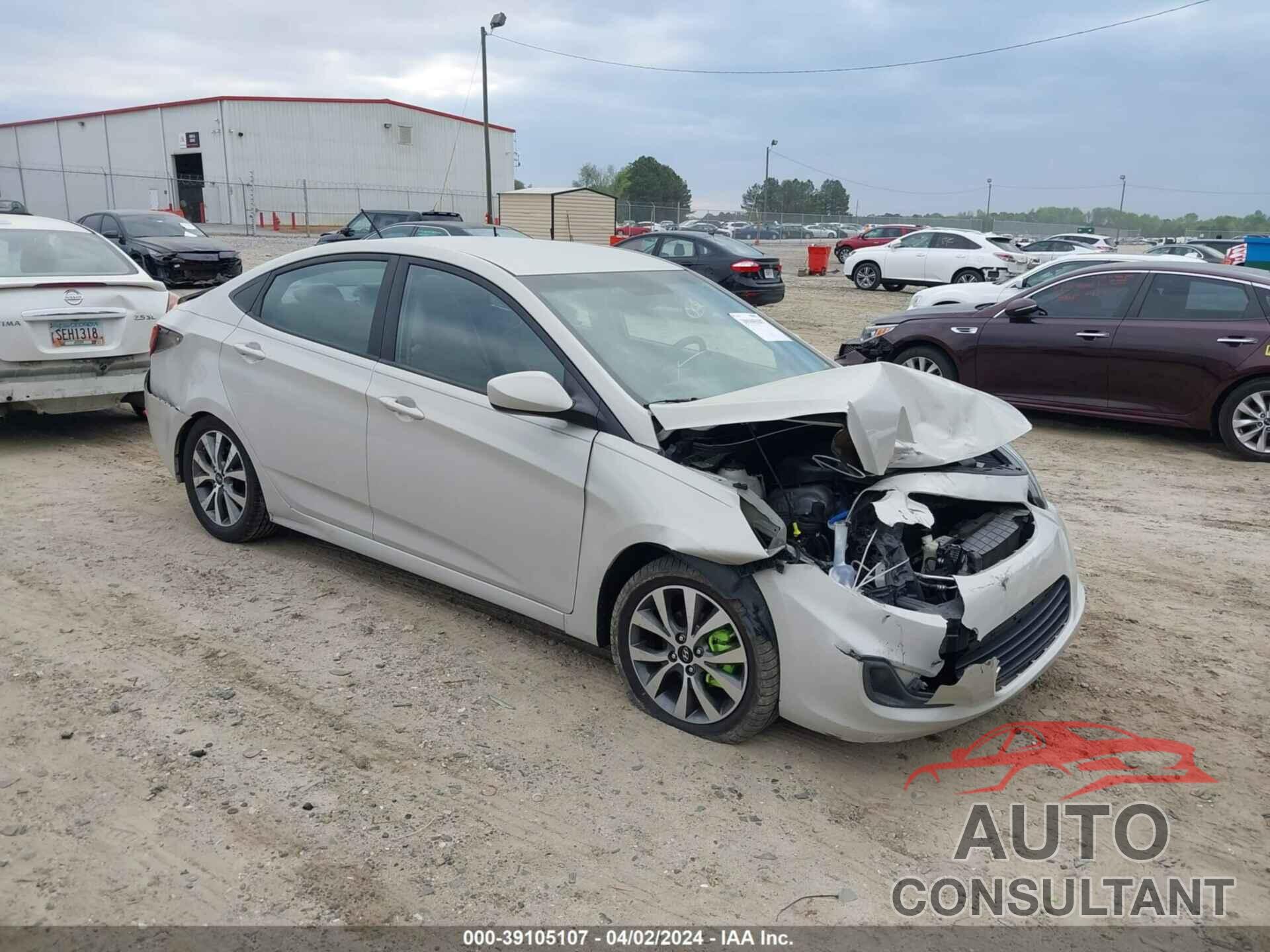 HYUNDAI ACCENT 2017 - KMHCT4AE2HU262320