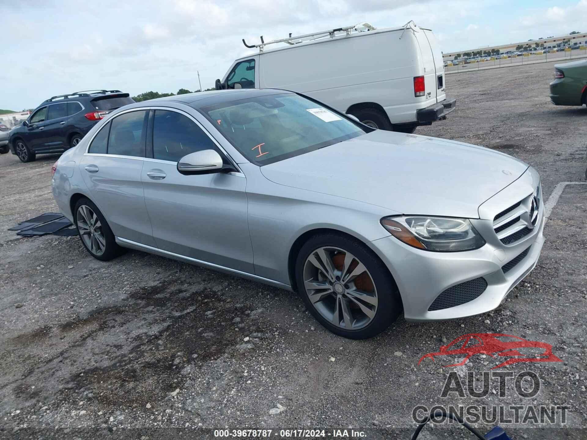 MERCEDES-BENZ C 300 2016 - 55SWF4JBXGU122200