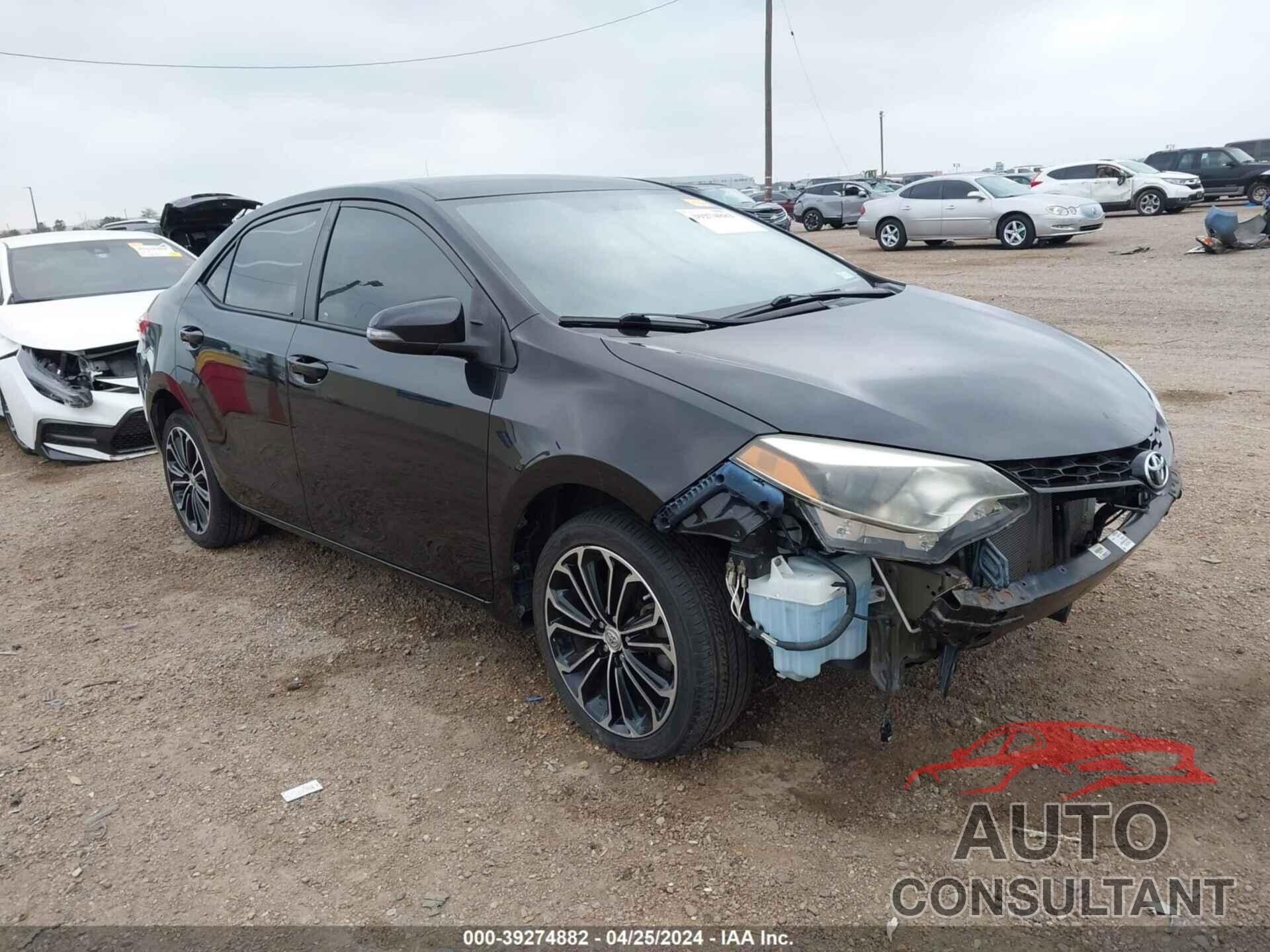 TOYOTA COROLLA 2016 - 5YFBURHE5GP522110