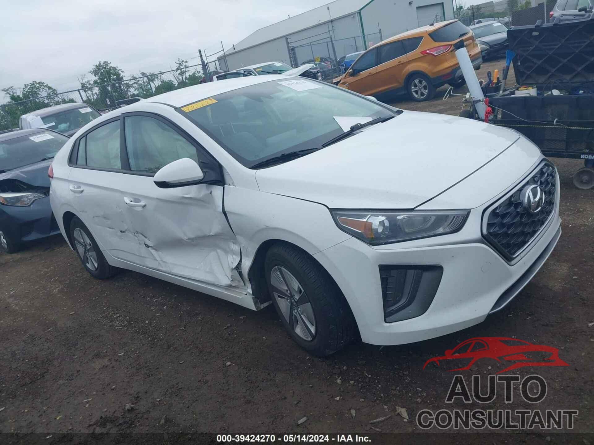 HYUNDAI IONIQ HYBRID 2022 - KMHC65LC9NU277675