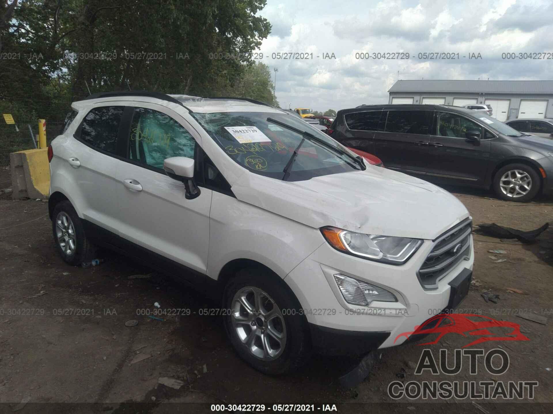 FORD ECOSPORT 2018 - MAJ3P1TE8JC229537