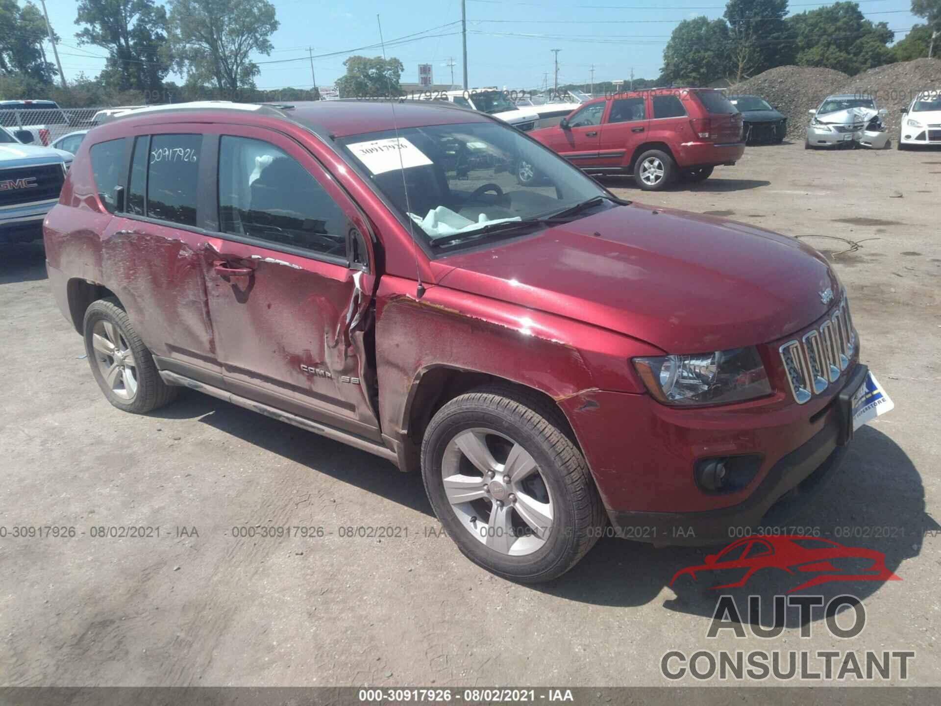 JEEP COMPASS 2017 - 1C4NJDEB6HD204861