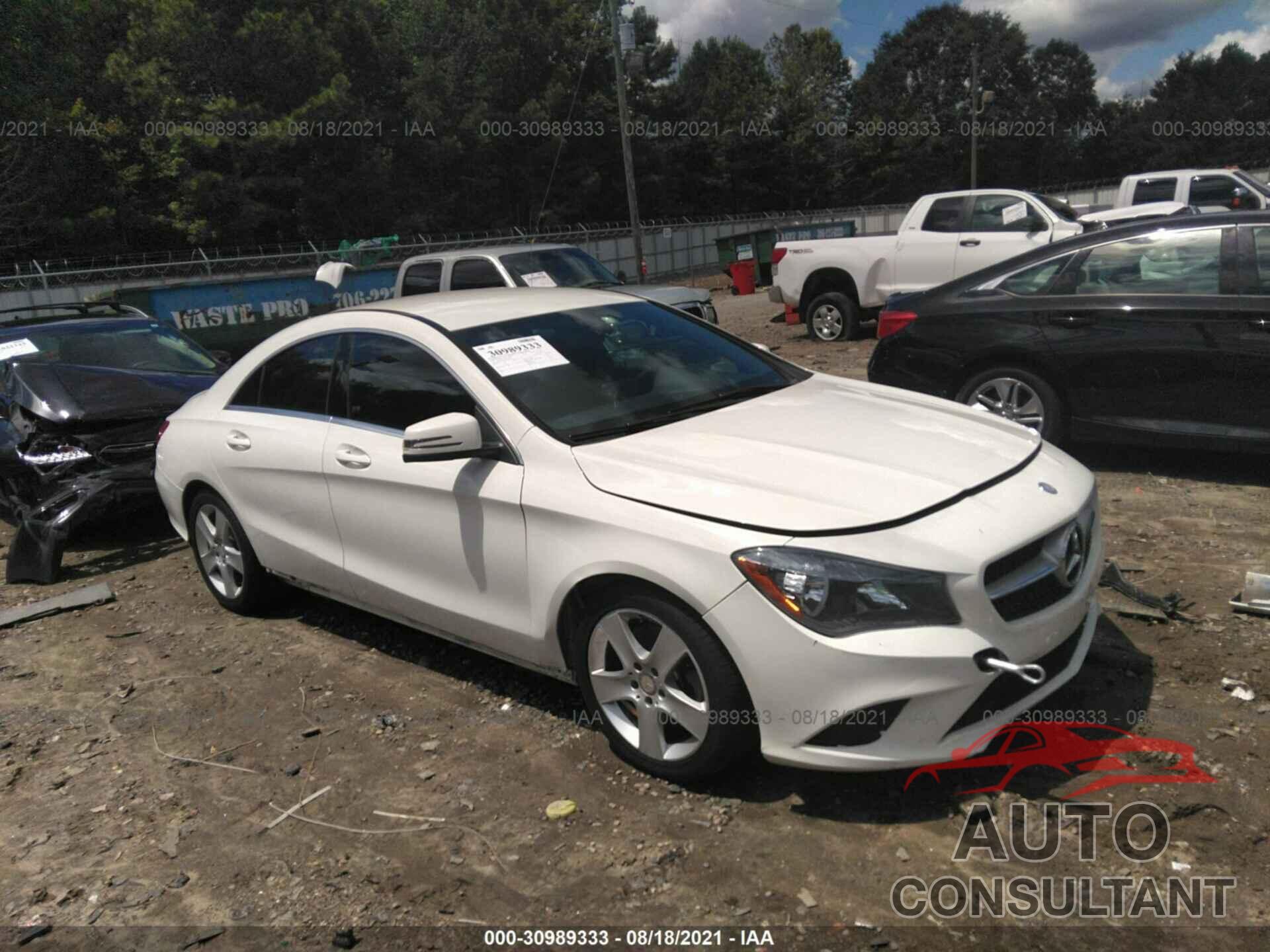 MERCEDES-BENZ CLA 2016 - WDDSJ4GB4GN292999