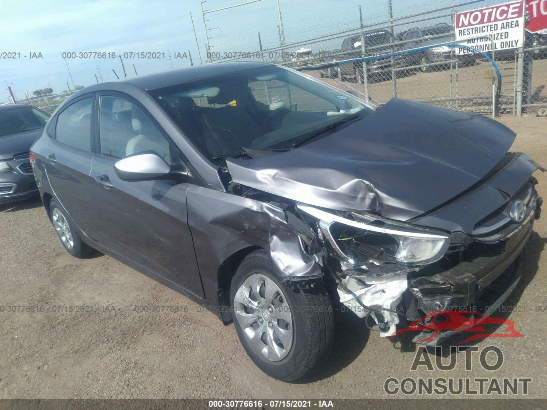 HYUNDAI ACCENT 2016 - KMHCT4AE0GU016557