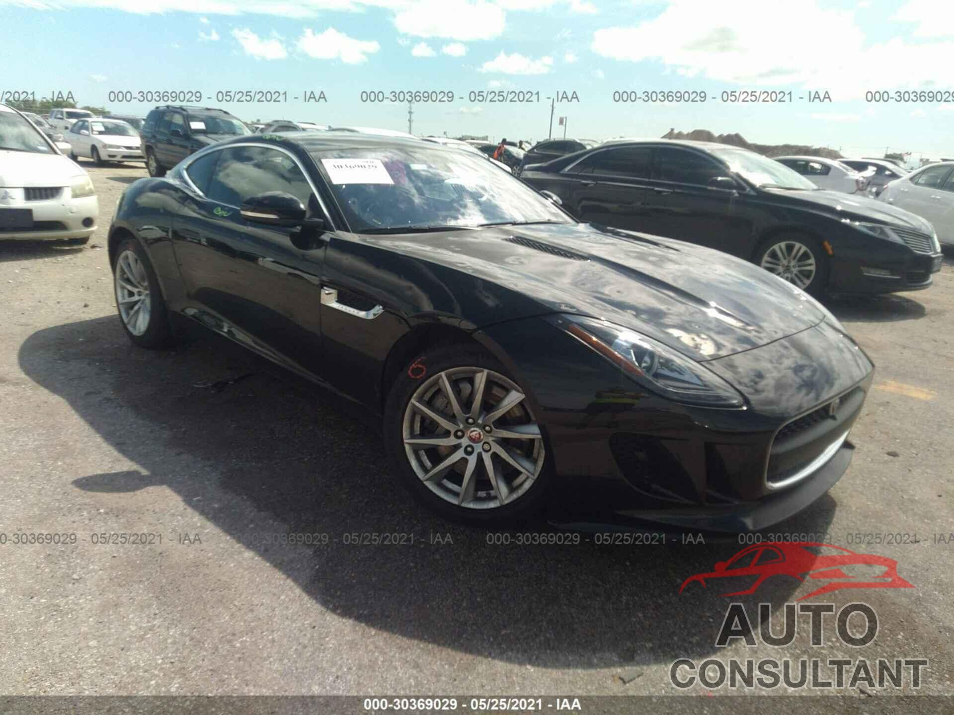 JAGUAR F-TYPE 2017 - SAJWA6AT4H8K46597