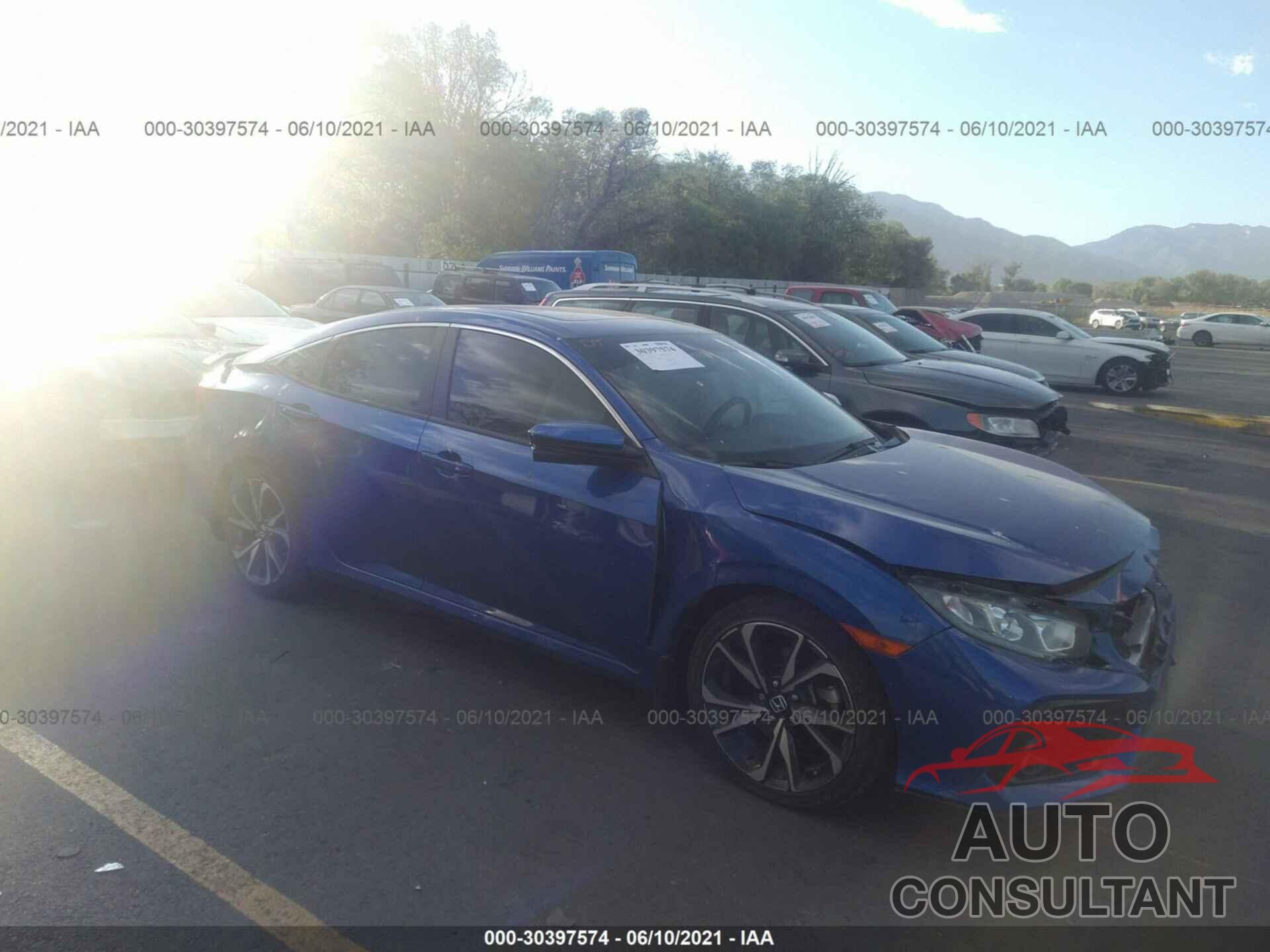 HONDA CIVIC SI SEDAN 2019 - 2HGFC1E57KH707270