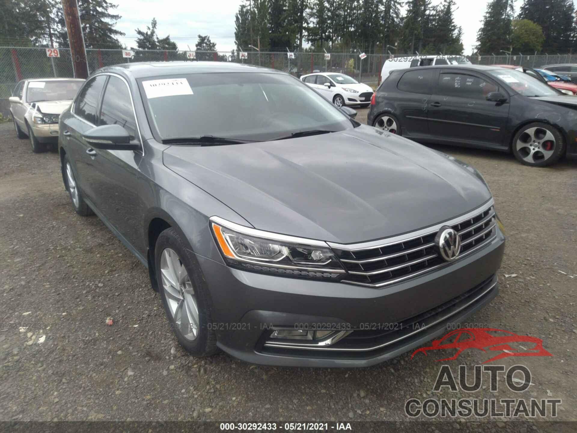 VOLKSWAGEN PASSAT 2018 - 1VWBA7A31JC020567