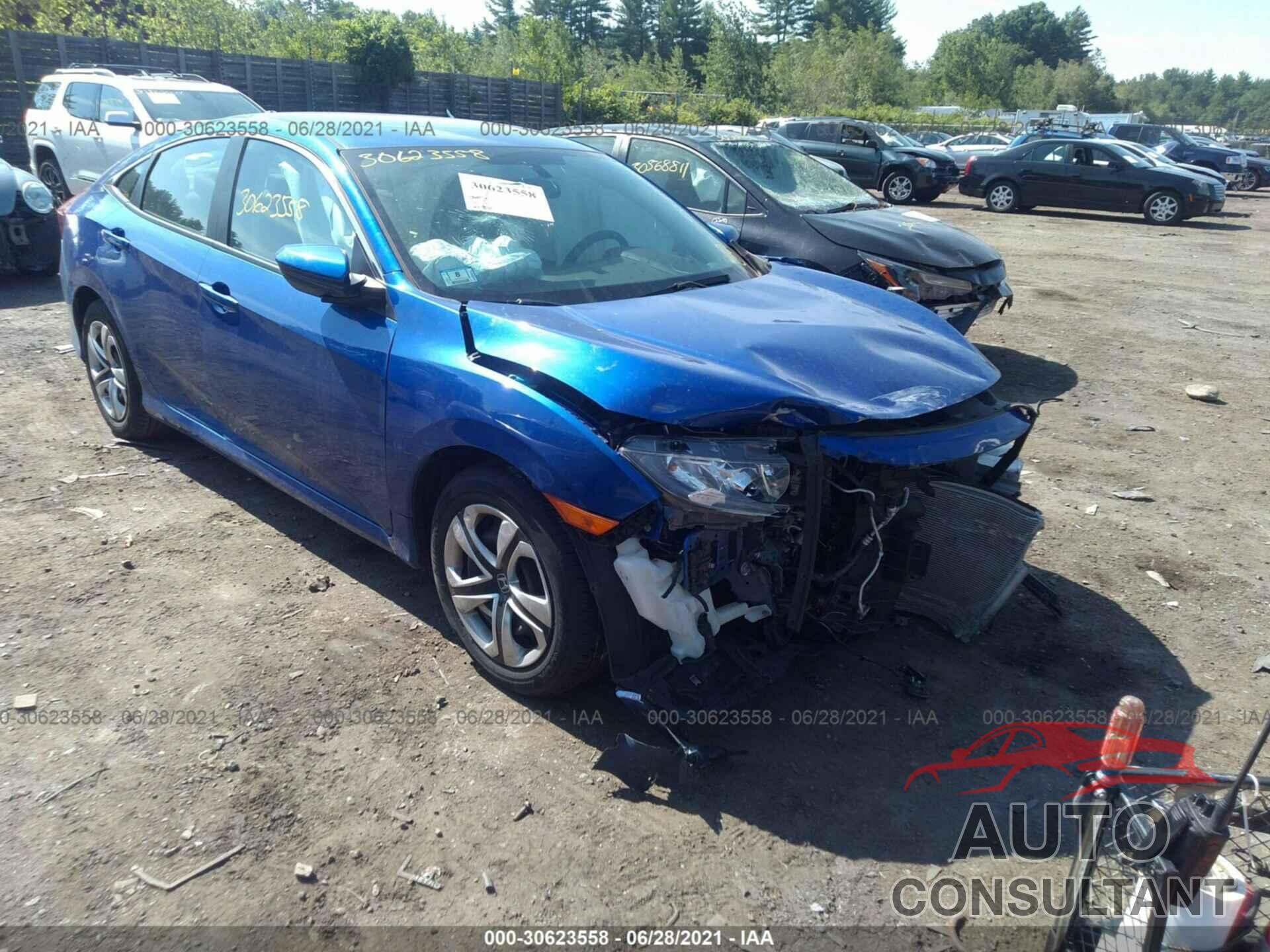 HONDA CIVIC SEDAN 2016 - 19XFC2F56GE210345