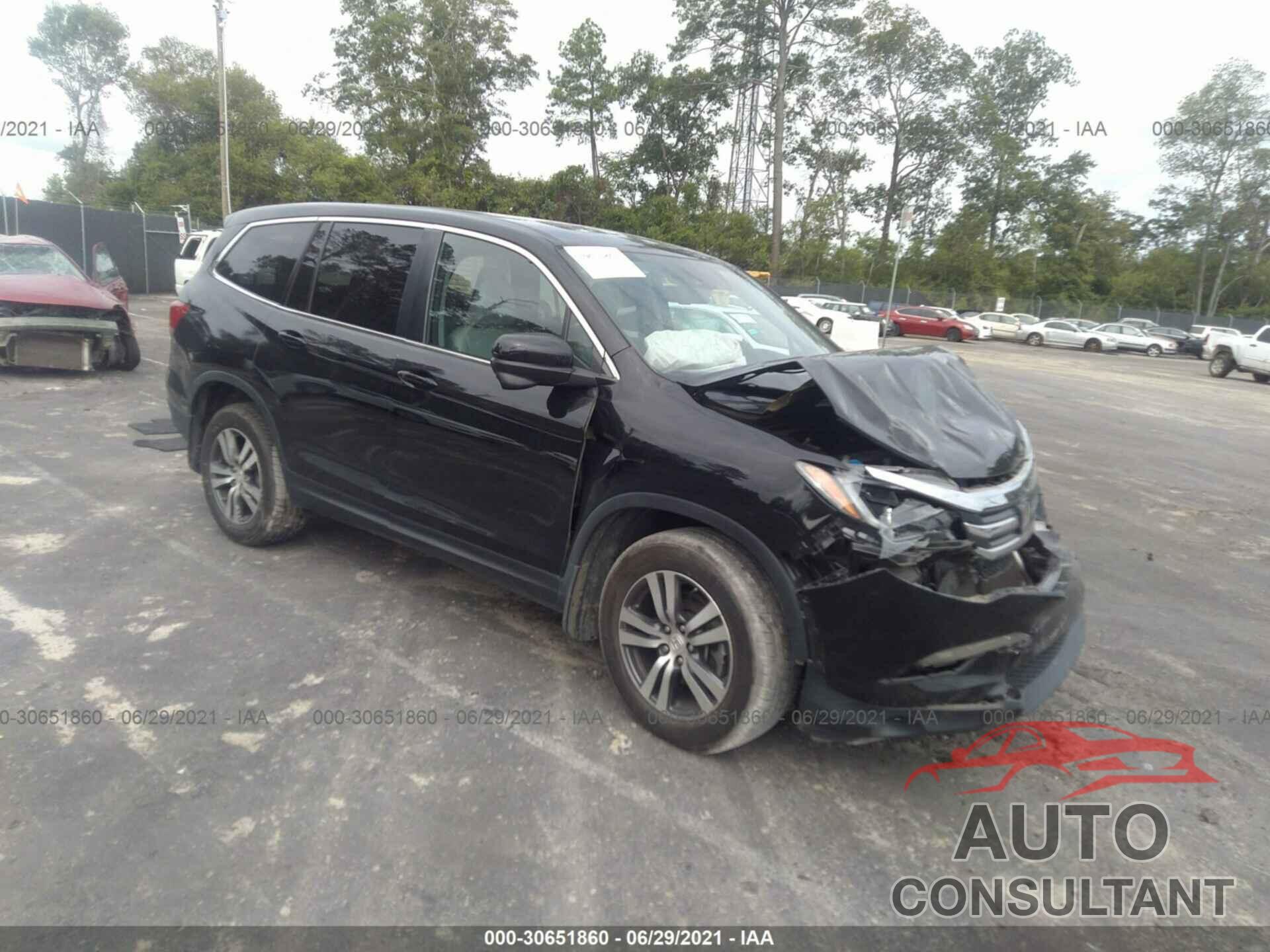 HONDA PILOT 2016 - 5FNYF6H67GB079370