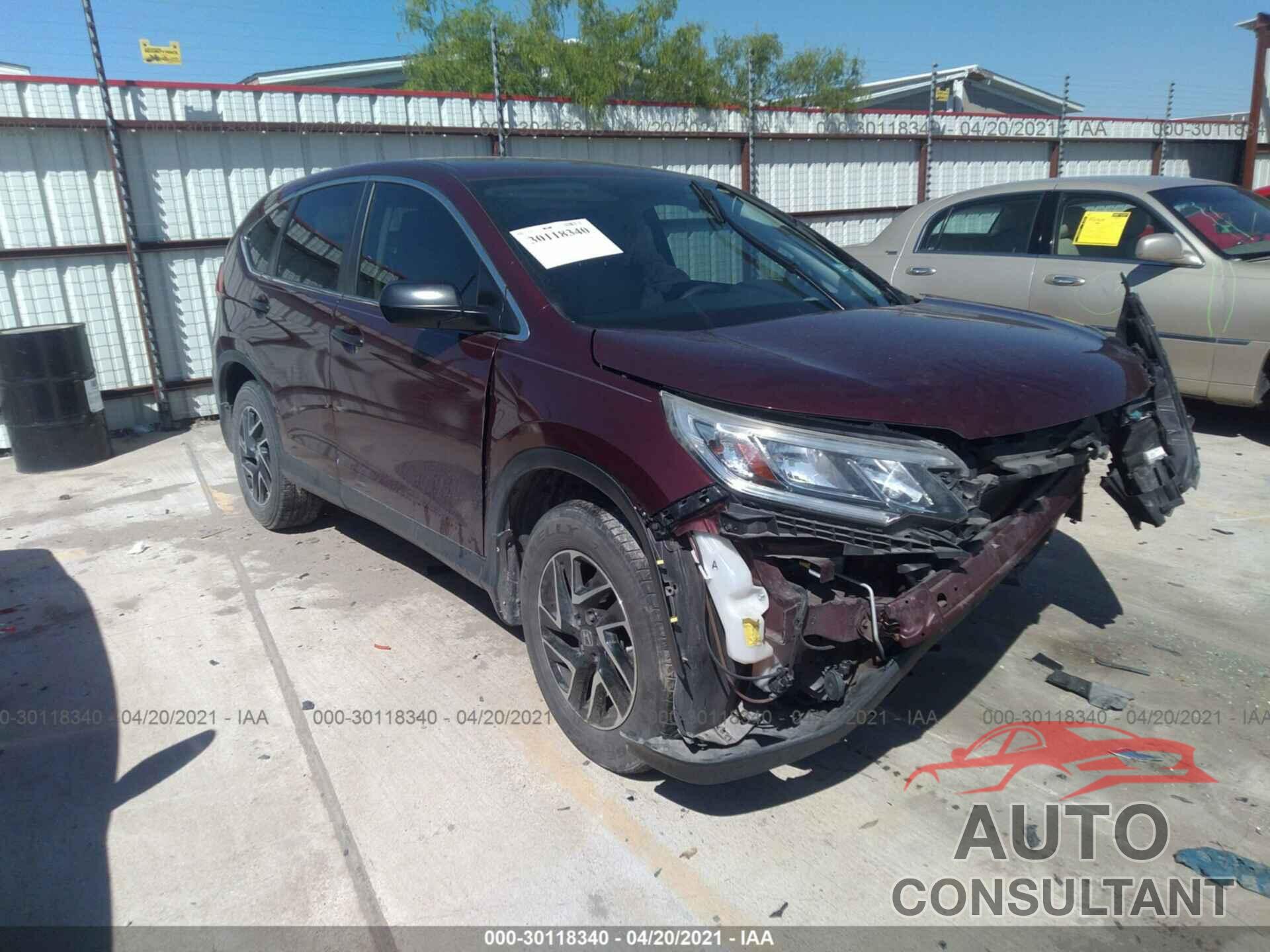 HONDA CR-V 2016 - 2HKRM3H40GH523875