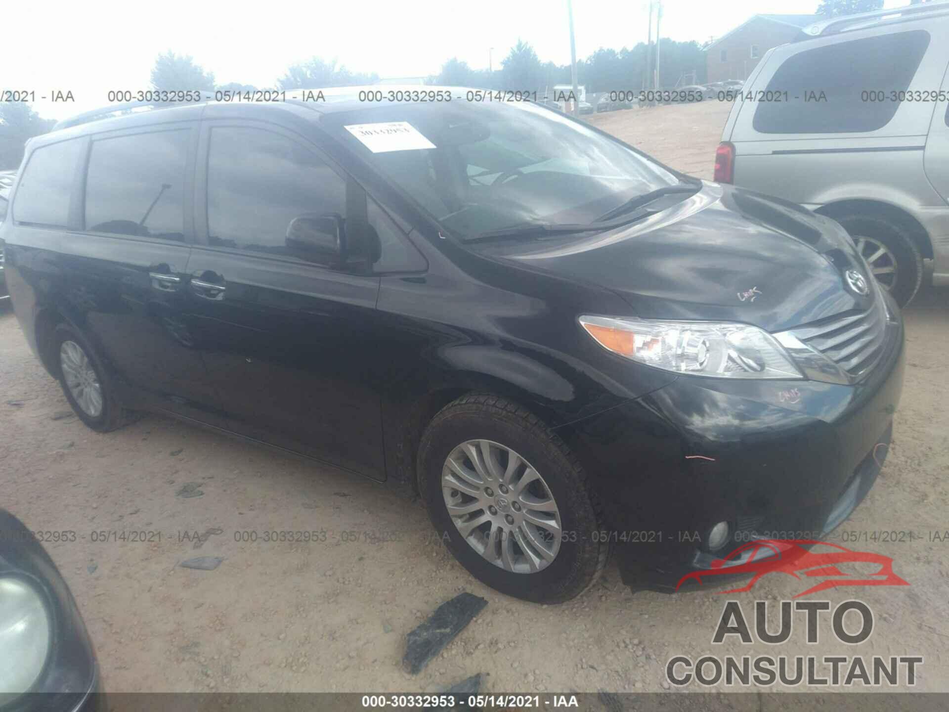 TOYOTA SIENNA 2017 - 5TDYZ3DC2HS833421