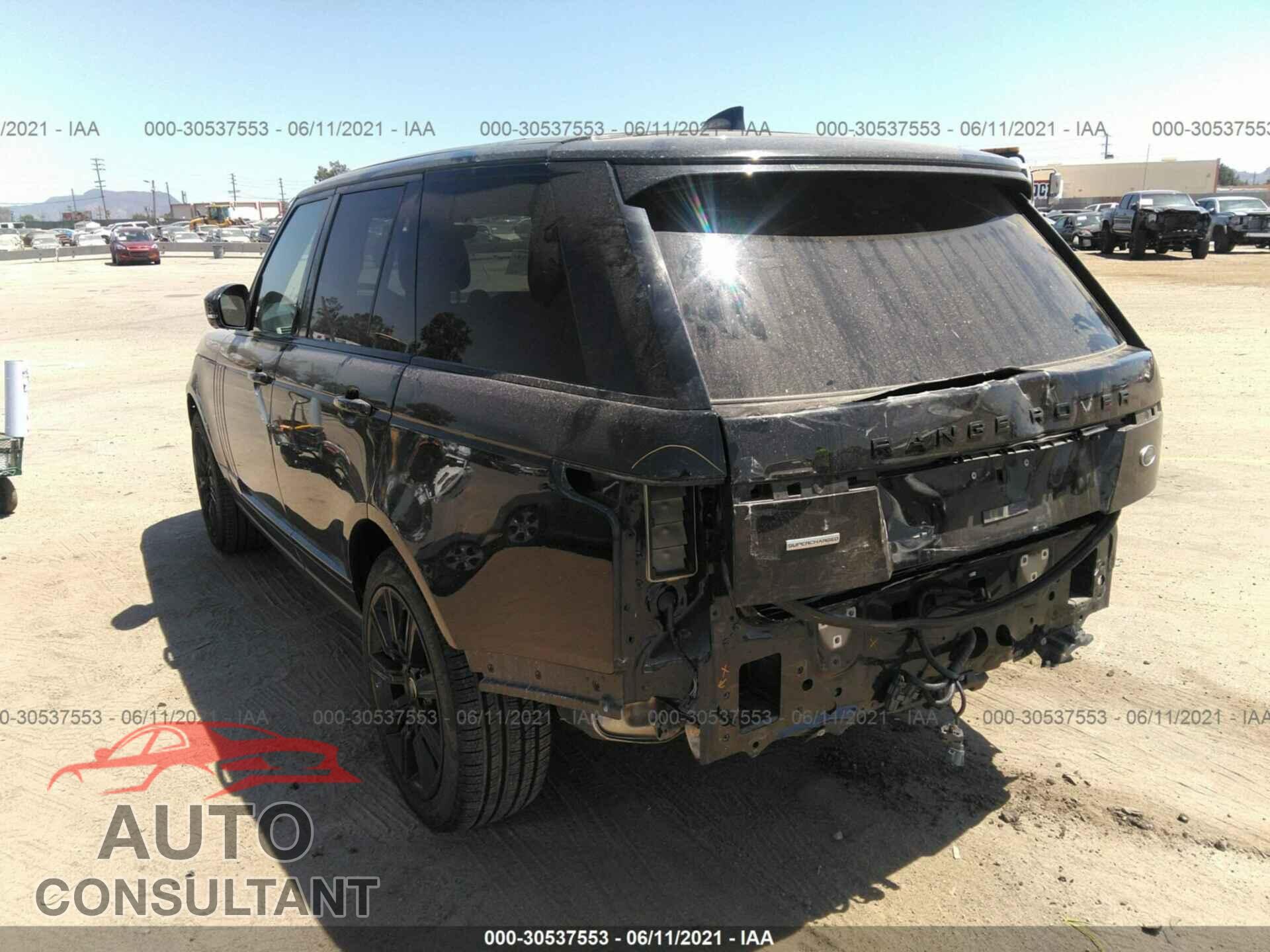 LAND ROVER RANGE ROVER 2017 - SALGS2FE6HA329727