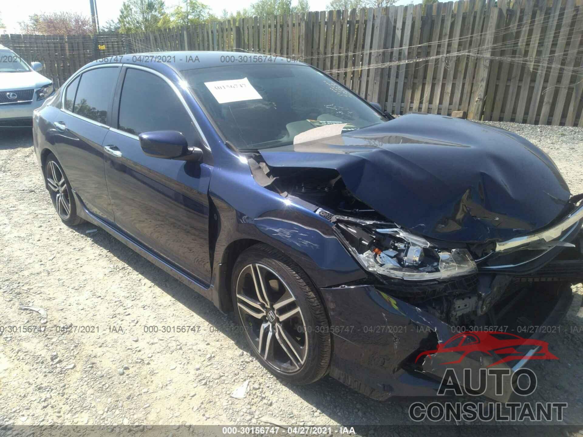 HONDA ACCORD SEDAN 2017 - 1HGCR2F51HA295392