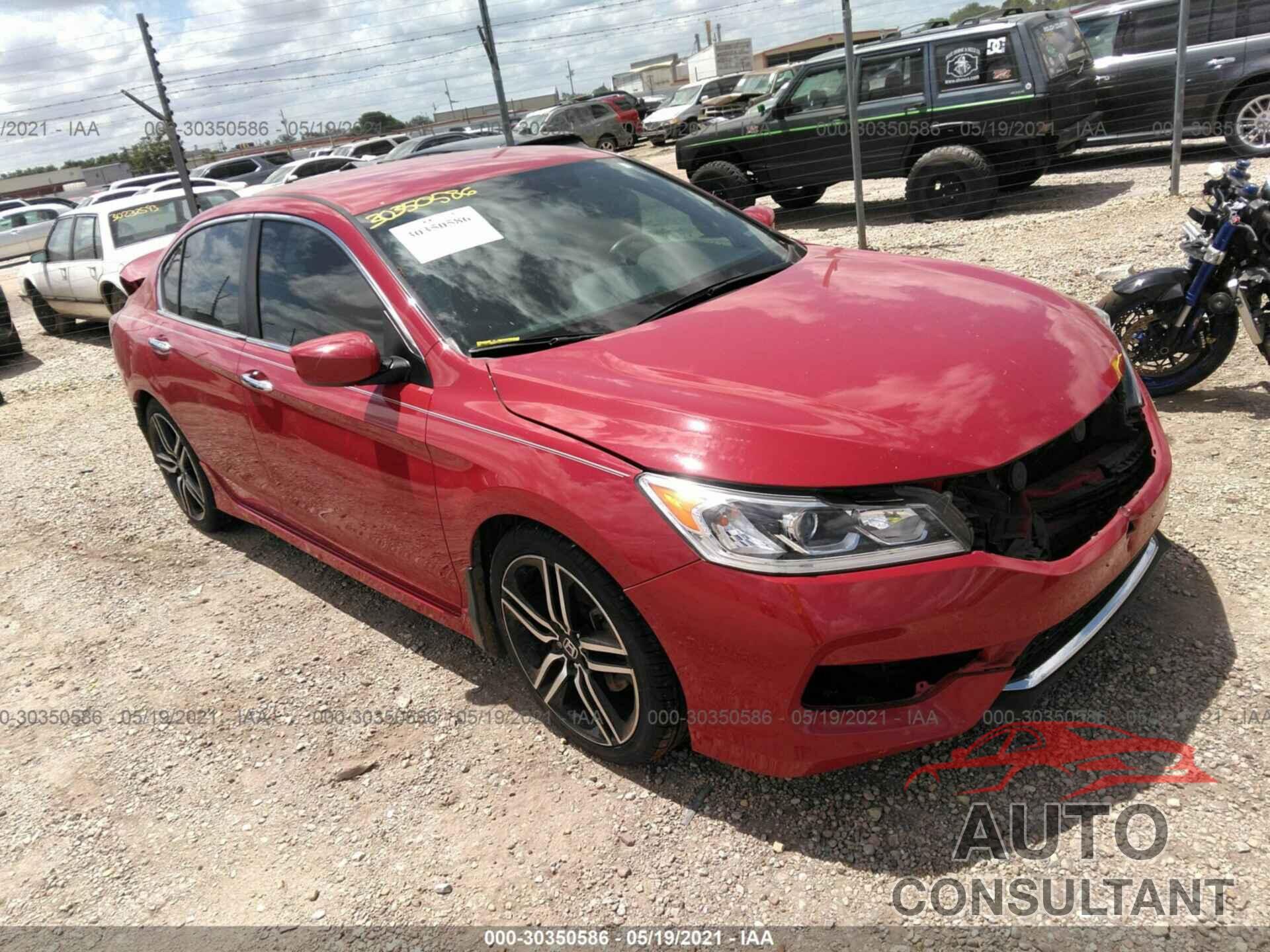 HONDA ACCORD SEDAN 2017 - 1HGCR2F52HA279430