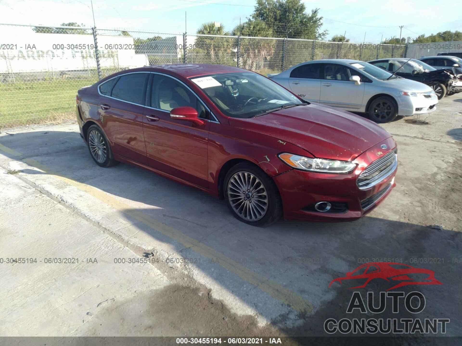 FORD FUSION 2016 - 3FA6P0K98GR197369