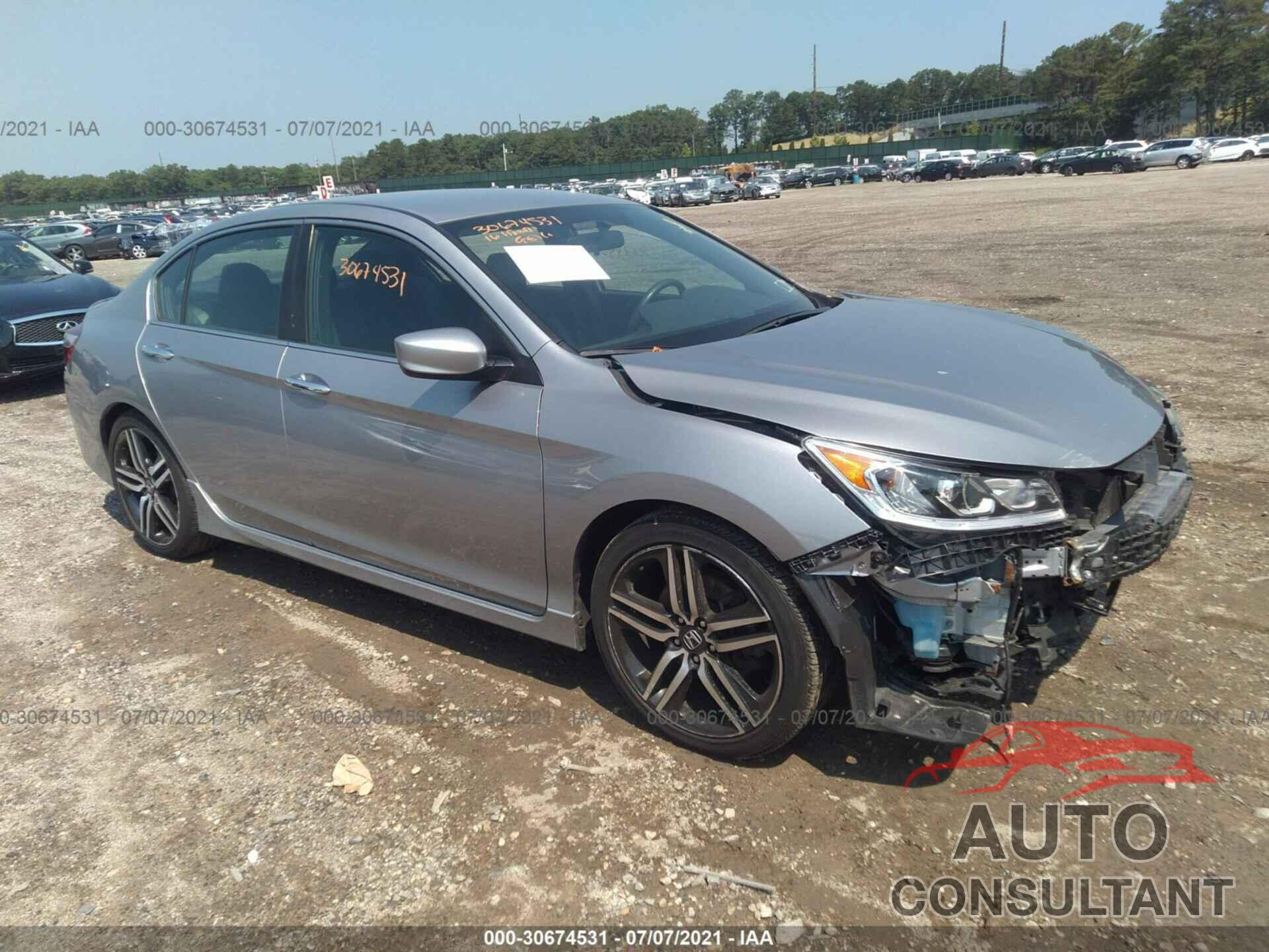 HONDA ACCORD SEDAN 2016 - 1HGCR2F50GA132344