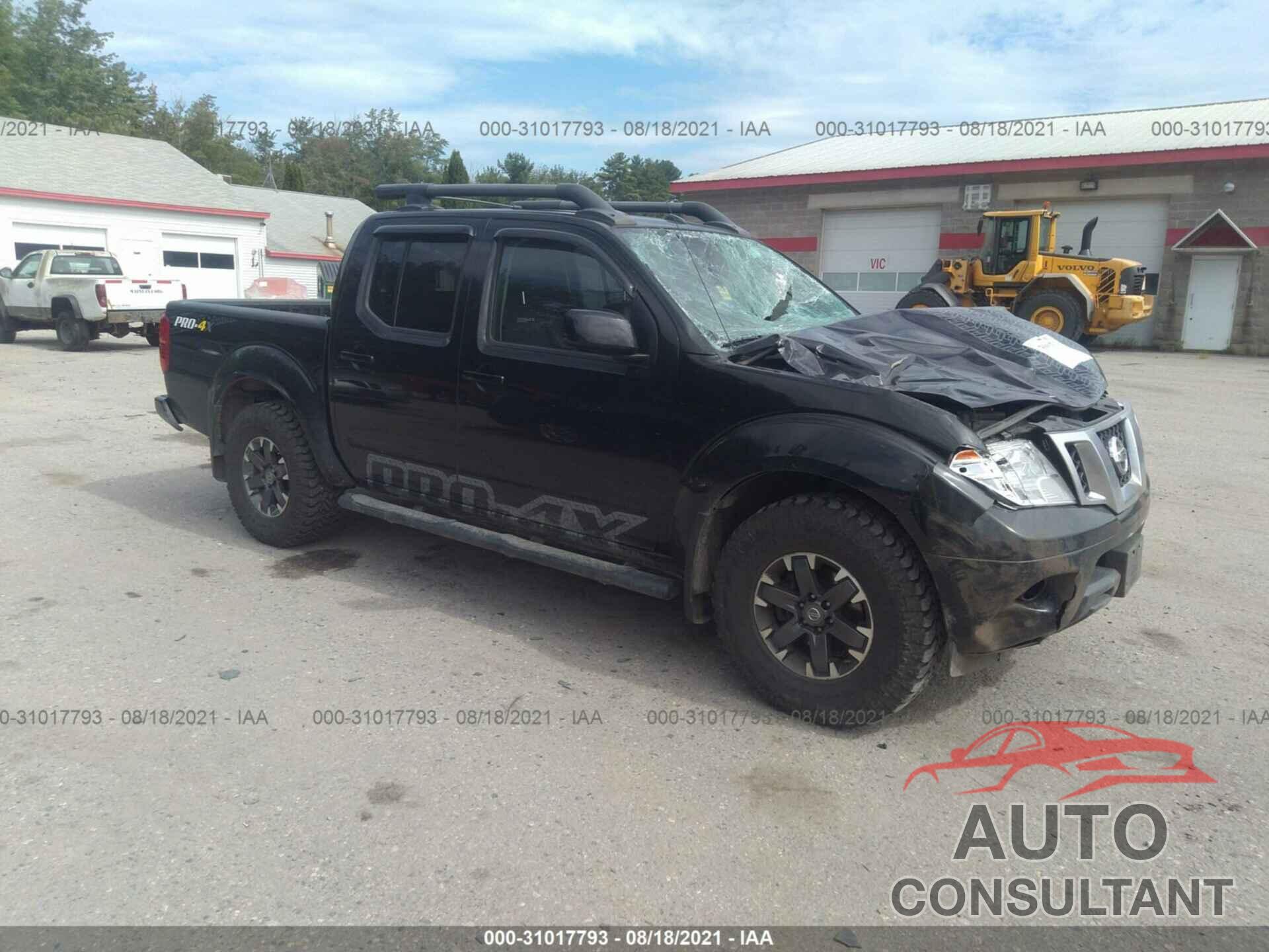 NISSAN FRONTIER 2016 - 1N6AD0EV1GN719202