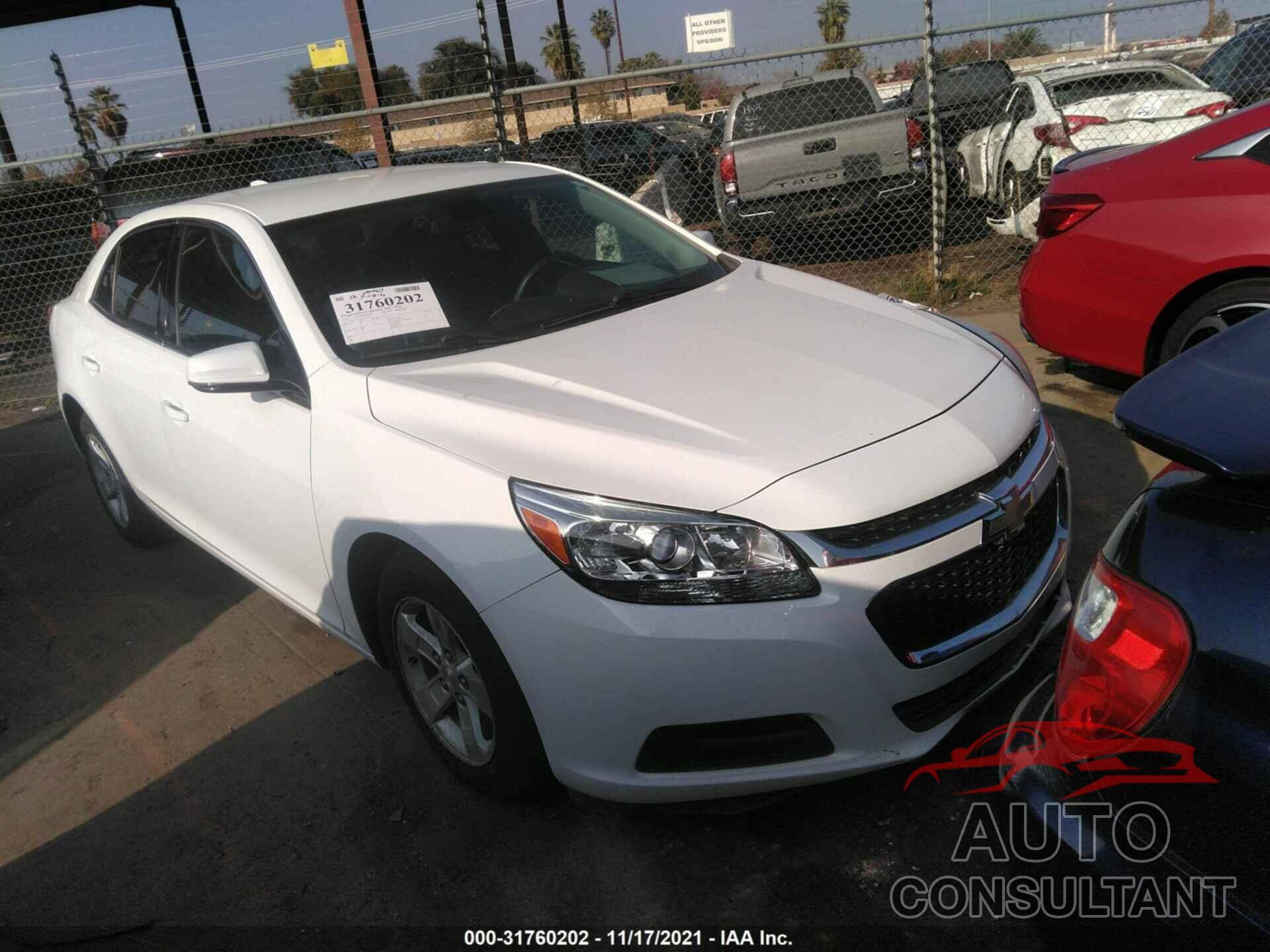 CHEVROLET MALIBU LIMITED 2016 - 1G11C5SA6GU156425