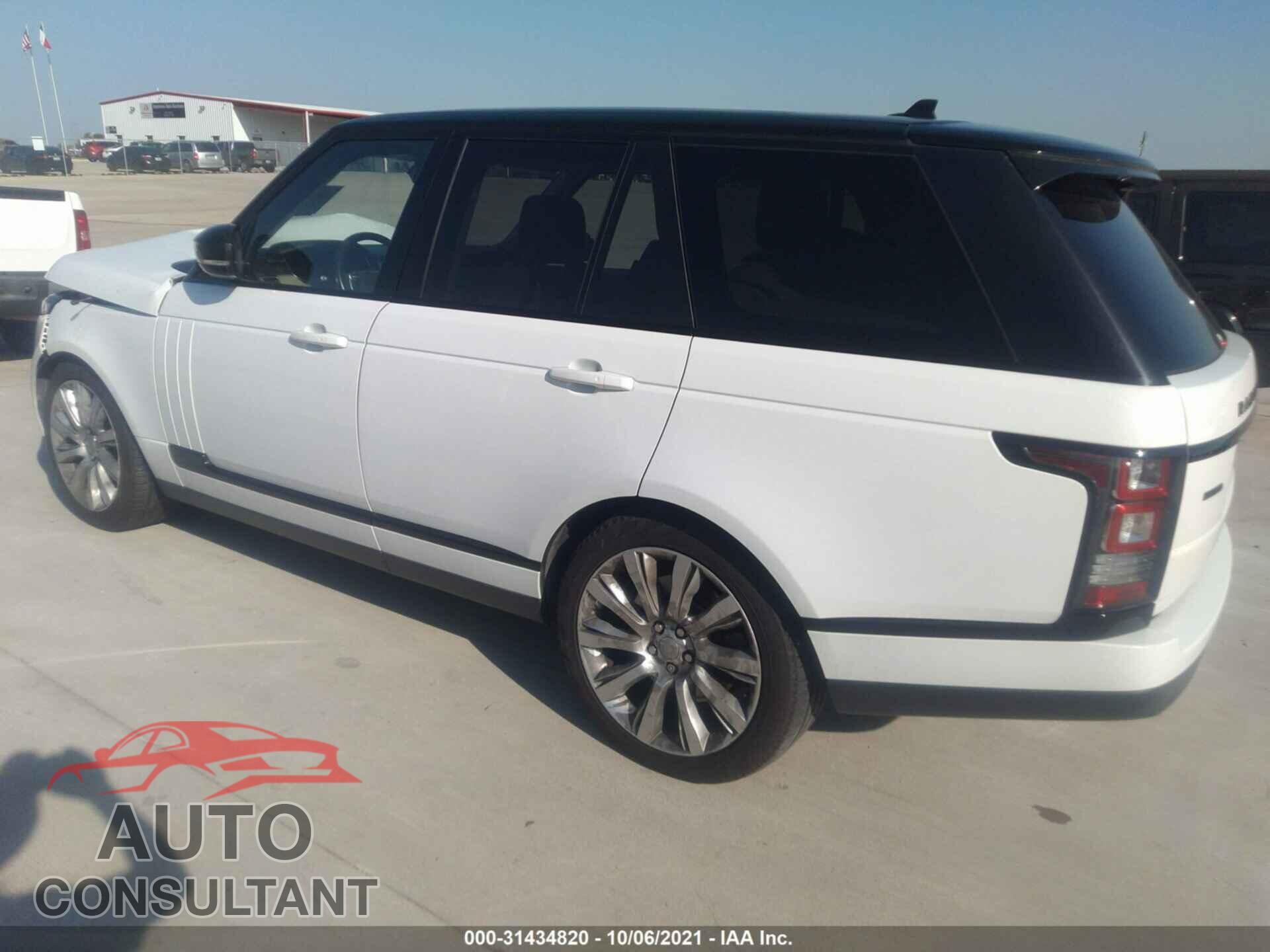 LAND ROVER RANGE ROVER 2016 - SALGS2EF1GA248918
