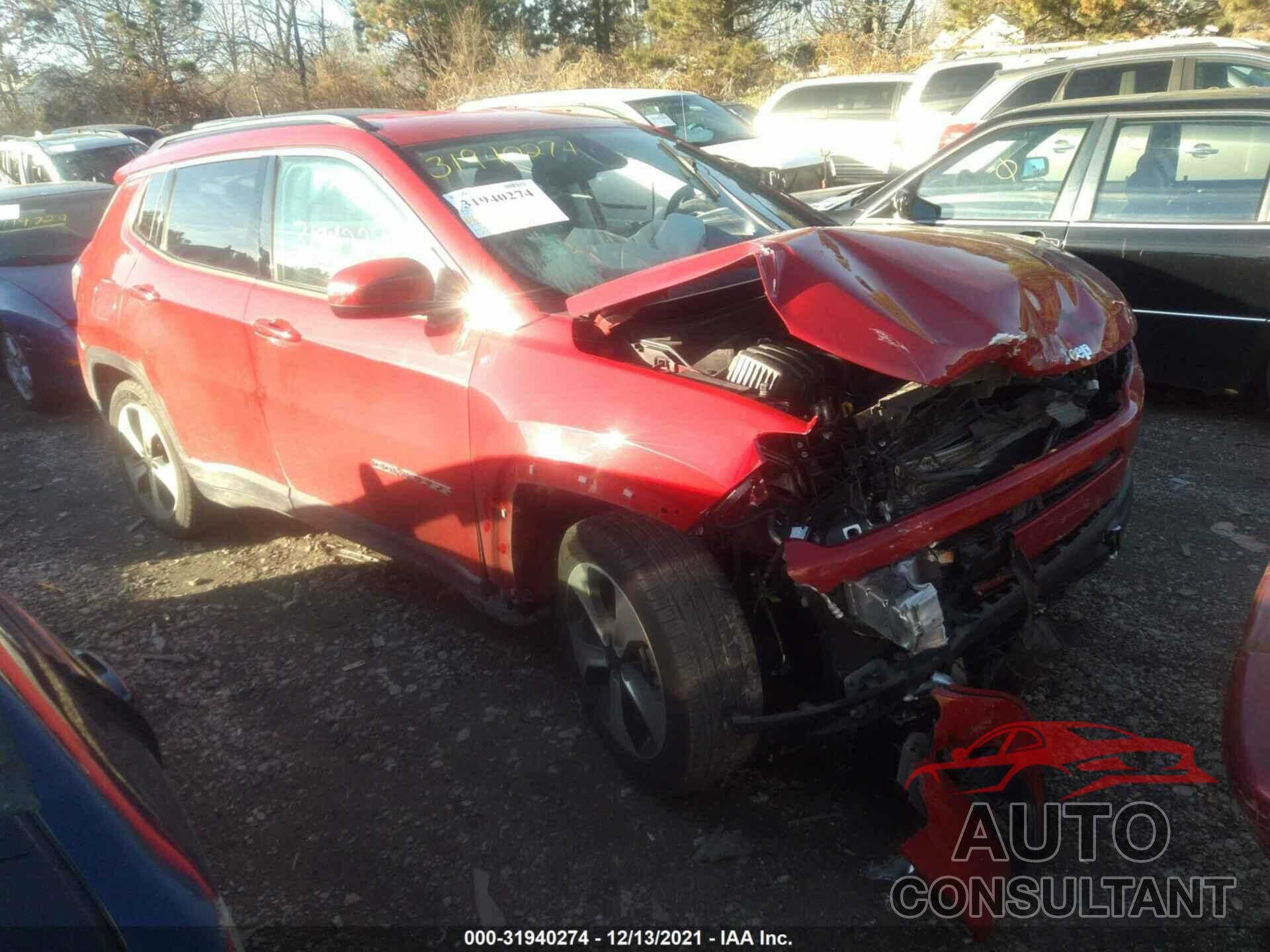 JEEP COMPASS 2018 - 3C4NJCBB0JT257005