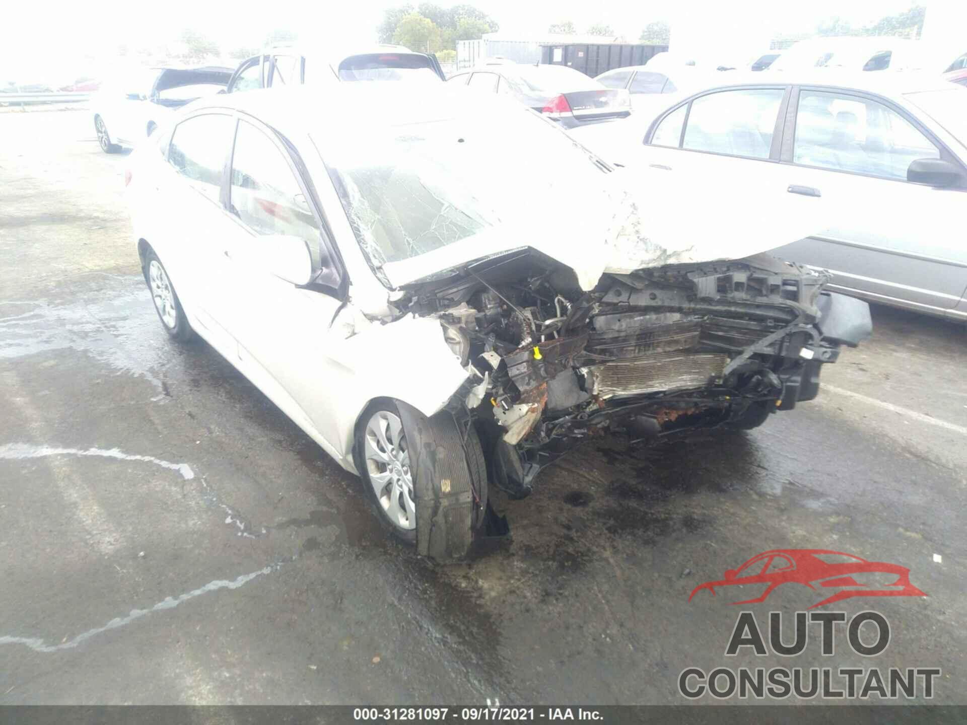 HYUNDAI ACCENT 2016 - KMHCT4AE2GU162443