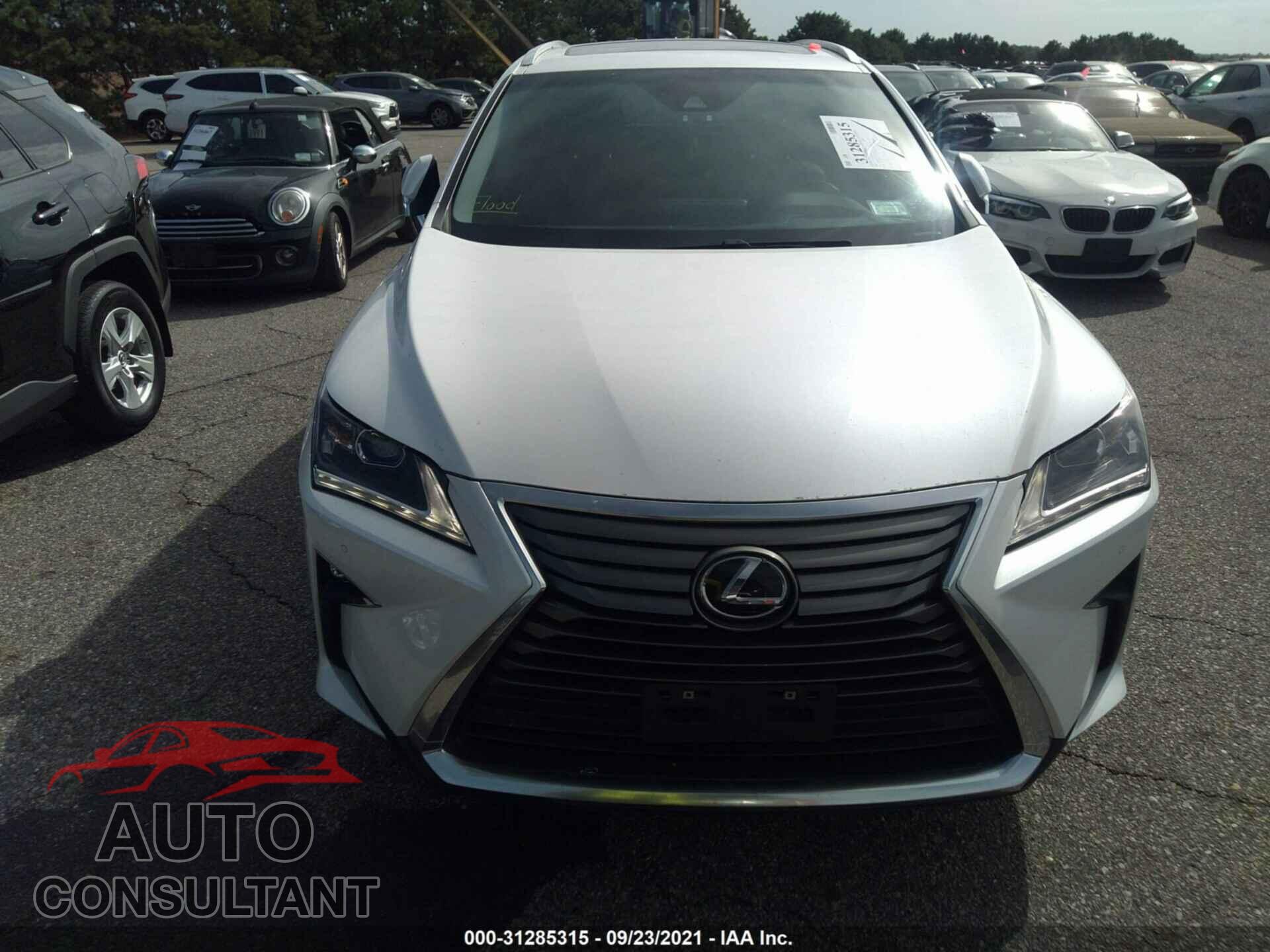 LEXUS RX 2017 - 2T2BZMCA3HC111973