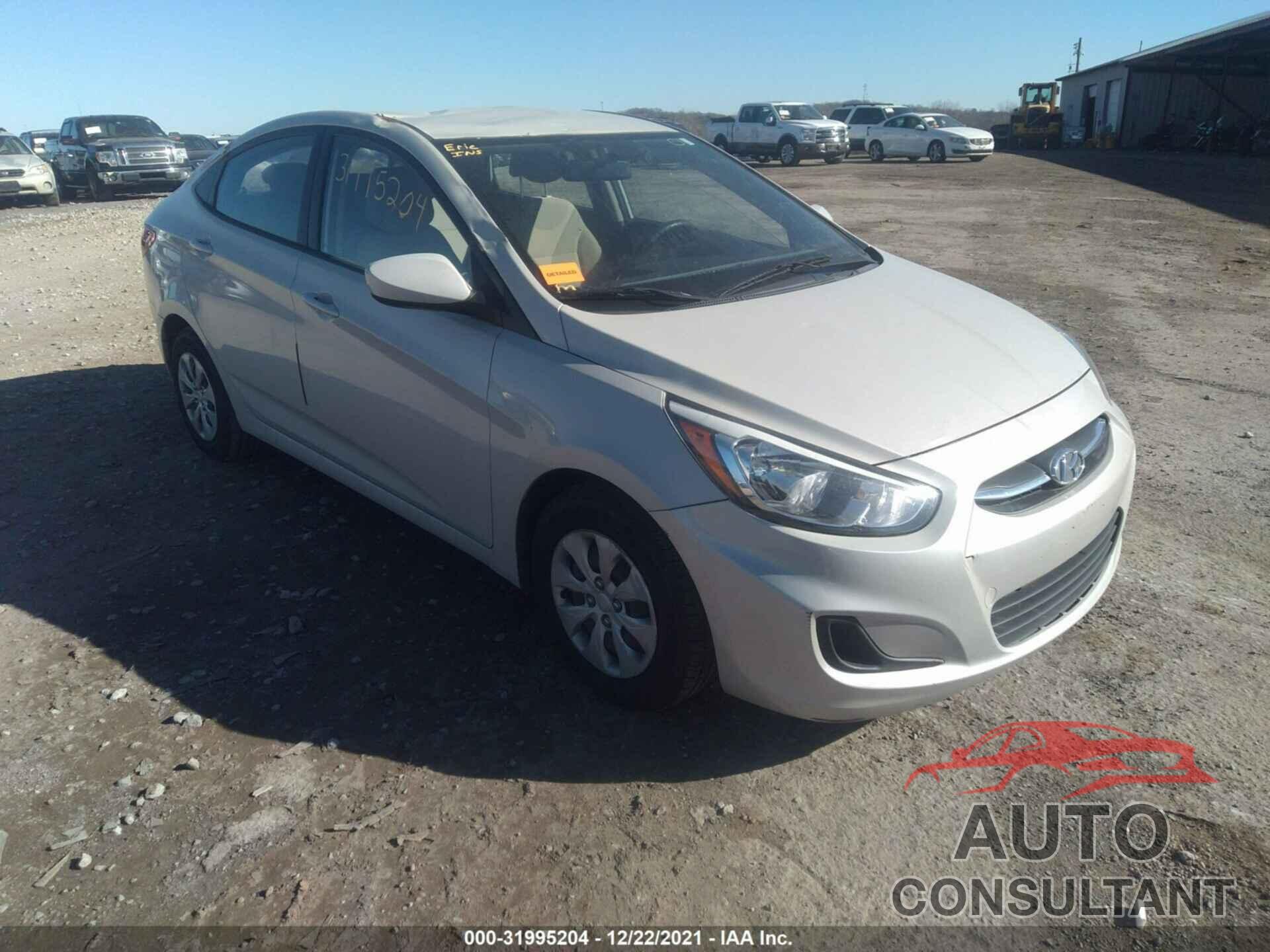 HYUNDAI ACCENT 2016 - KMHCT4AE8GU967055