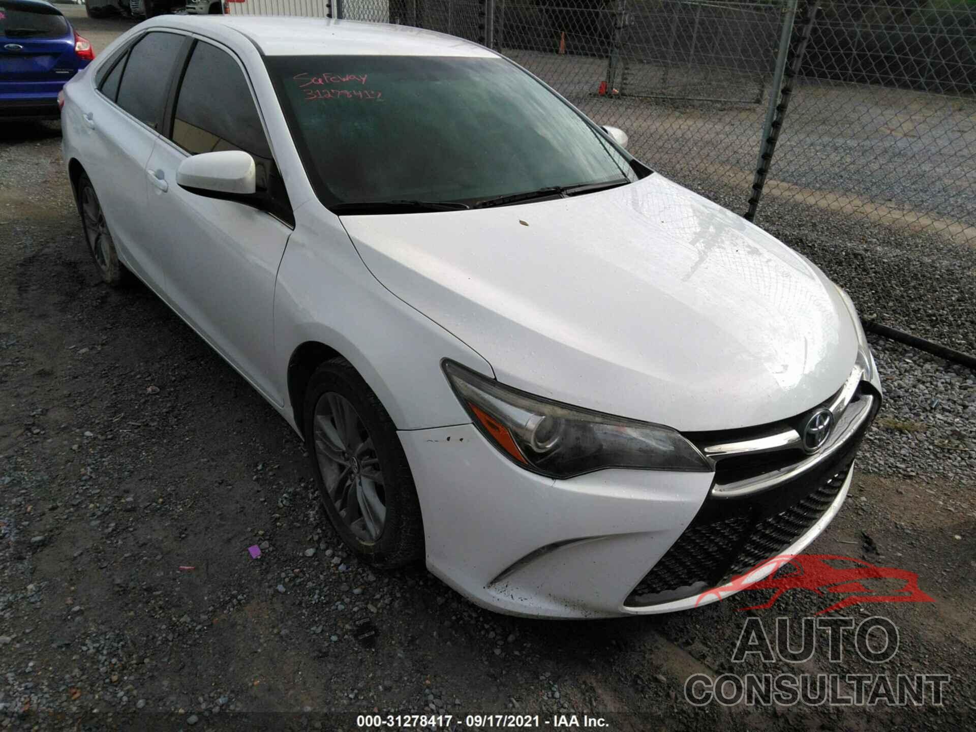 TOYOTA CAMRY 2017 - 4T1BF1FK2HU789998