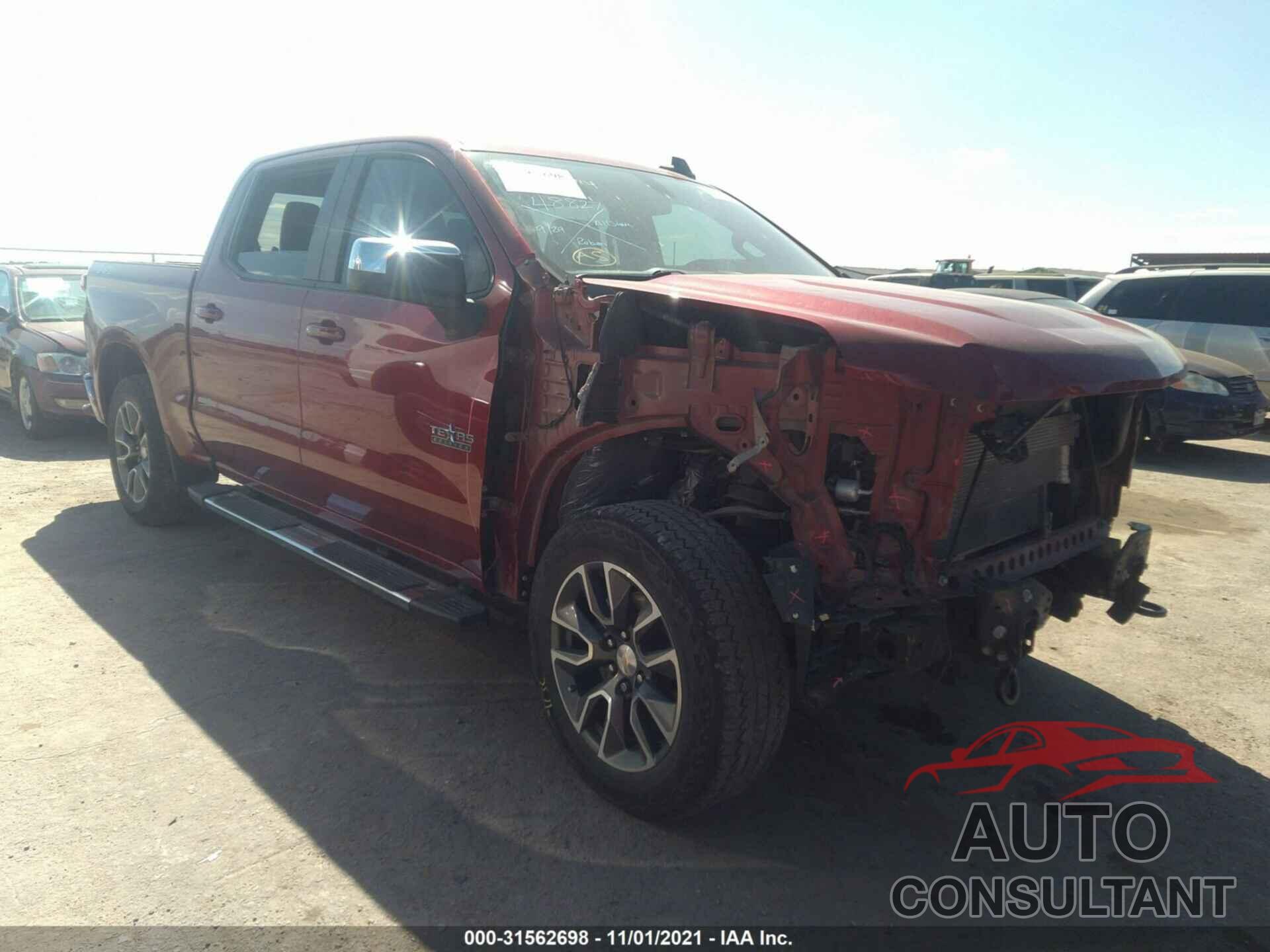 CHEVROLET SILVERADO 1500 2020 - 3GCUYDED5LG240514