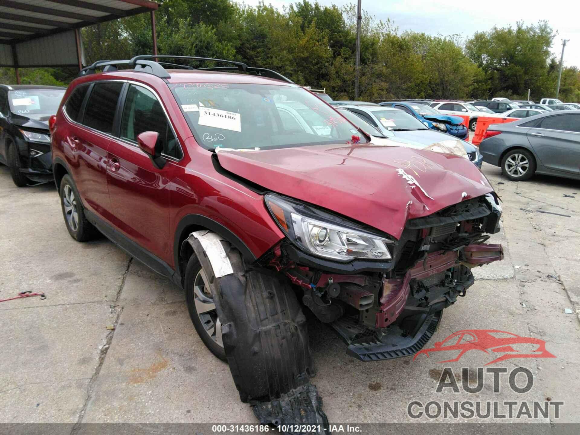 SUBARU ASCENT 2019 - 4S4WMAFD1K3430082