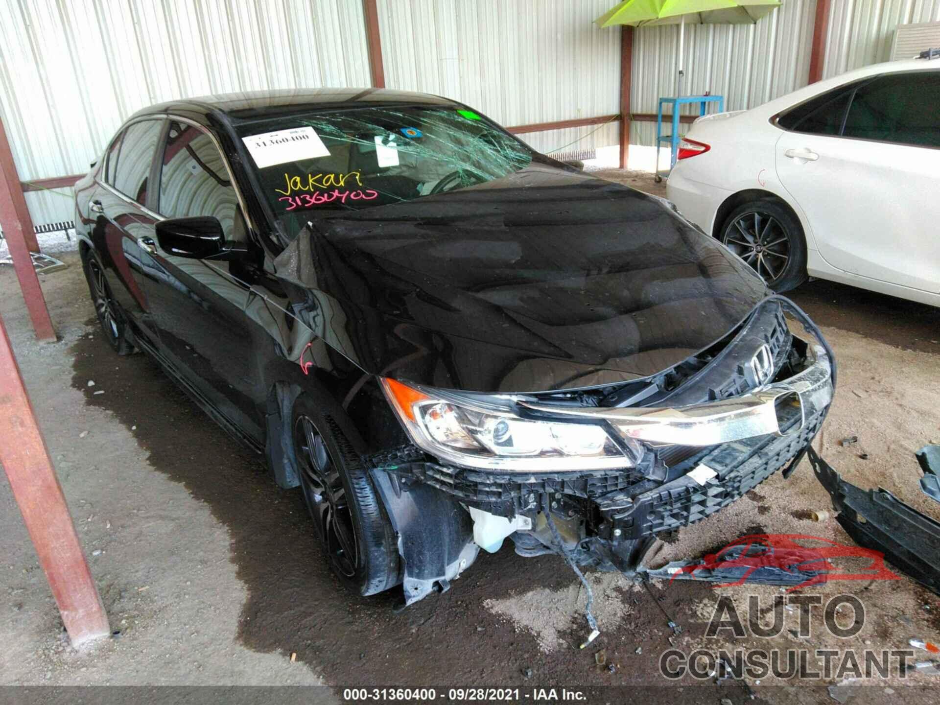 HONDA ACCORD SEDAN 2017 - 1HGCR2F58HA201959