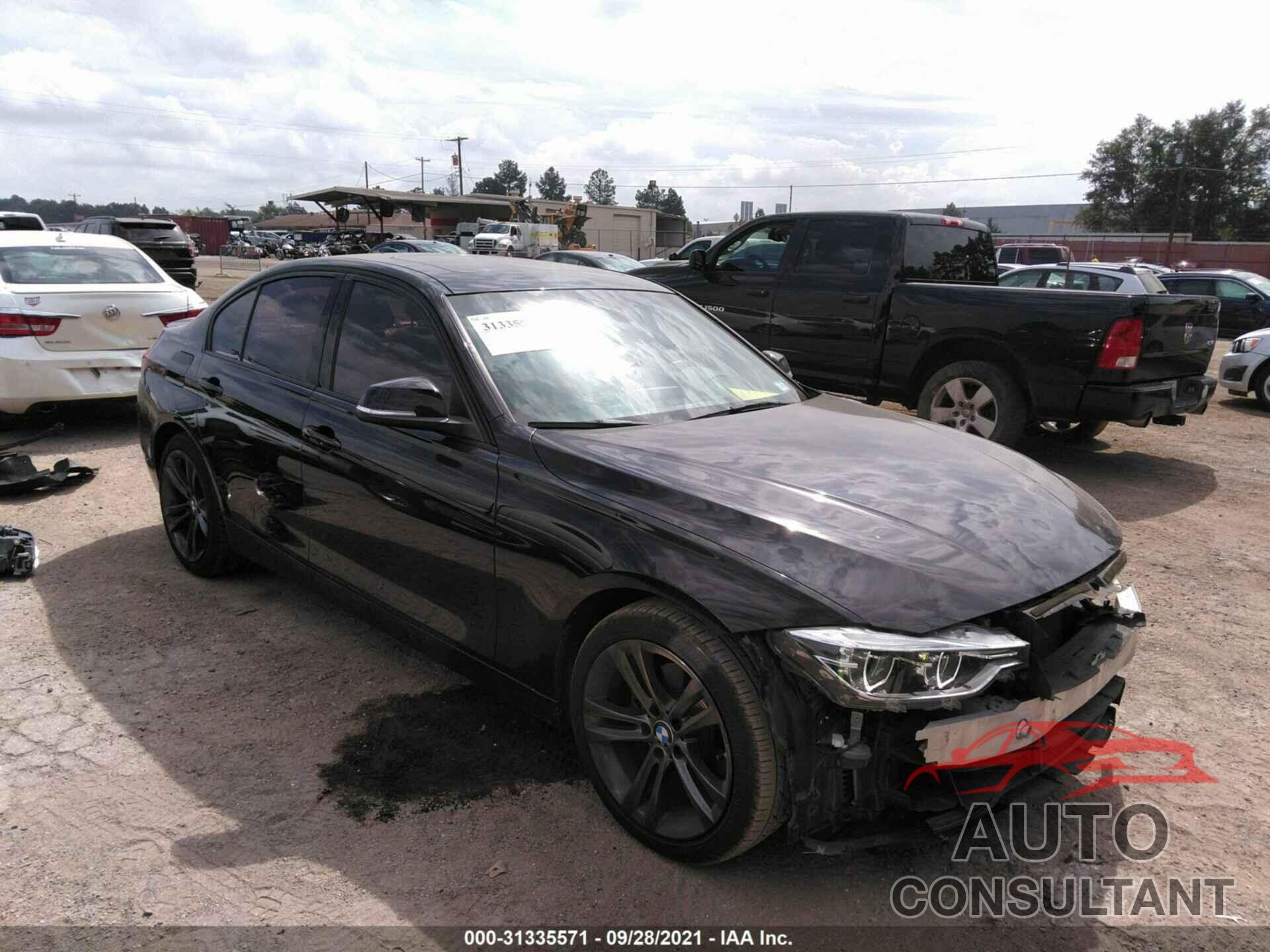 BMW 3 SERIES 2016 - WBA8E9G51GNT45980