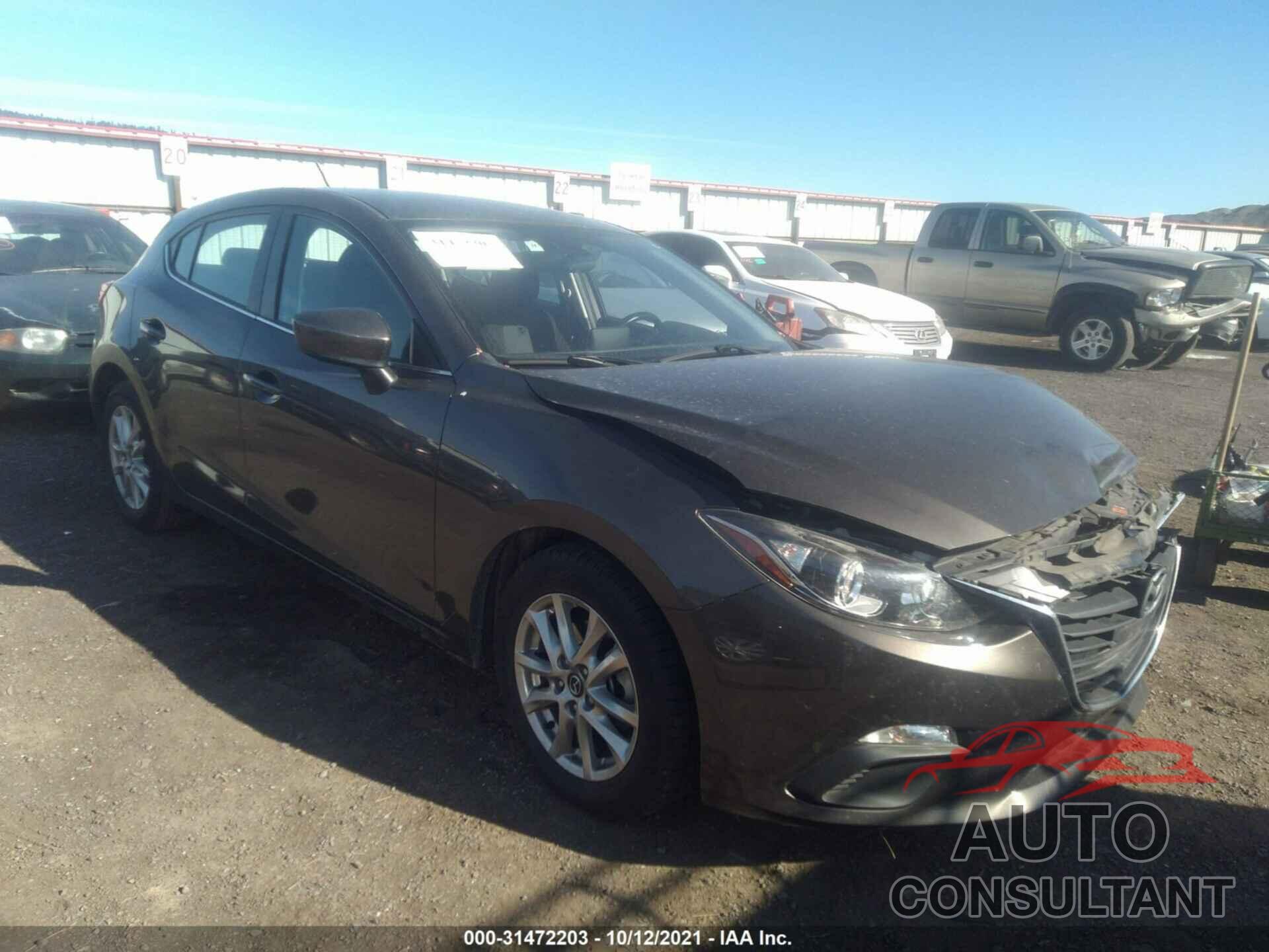 MAZDA MAZDA3 2016 - JM1BM1K76G1321798