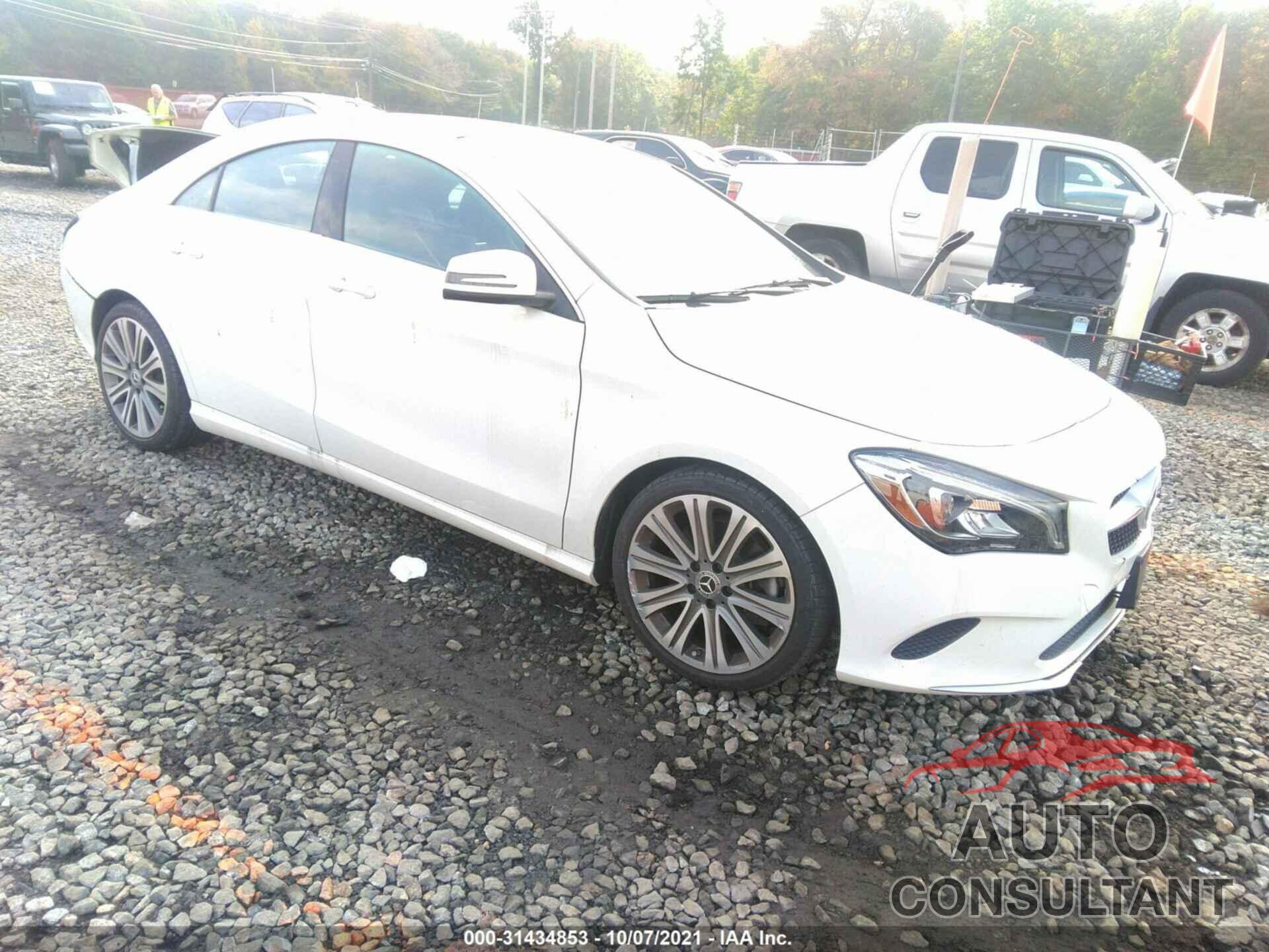 MERCEDES-BENZ CLA 2018 - WDDSJ4GB5JN538997