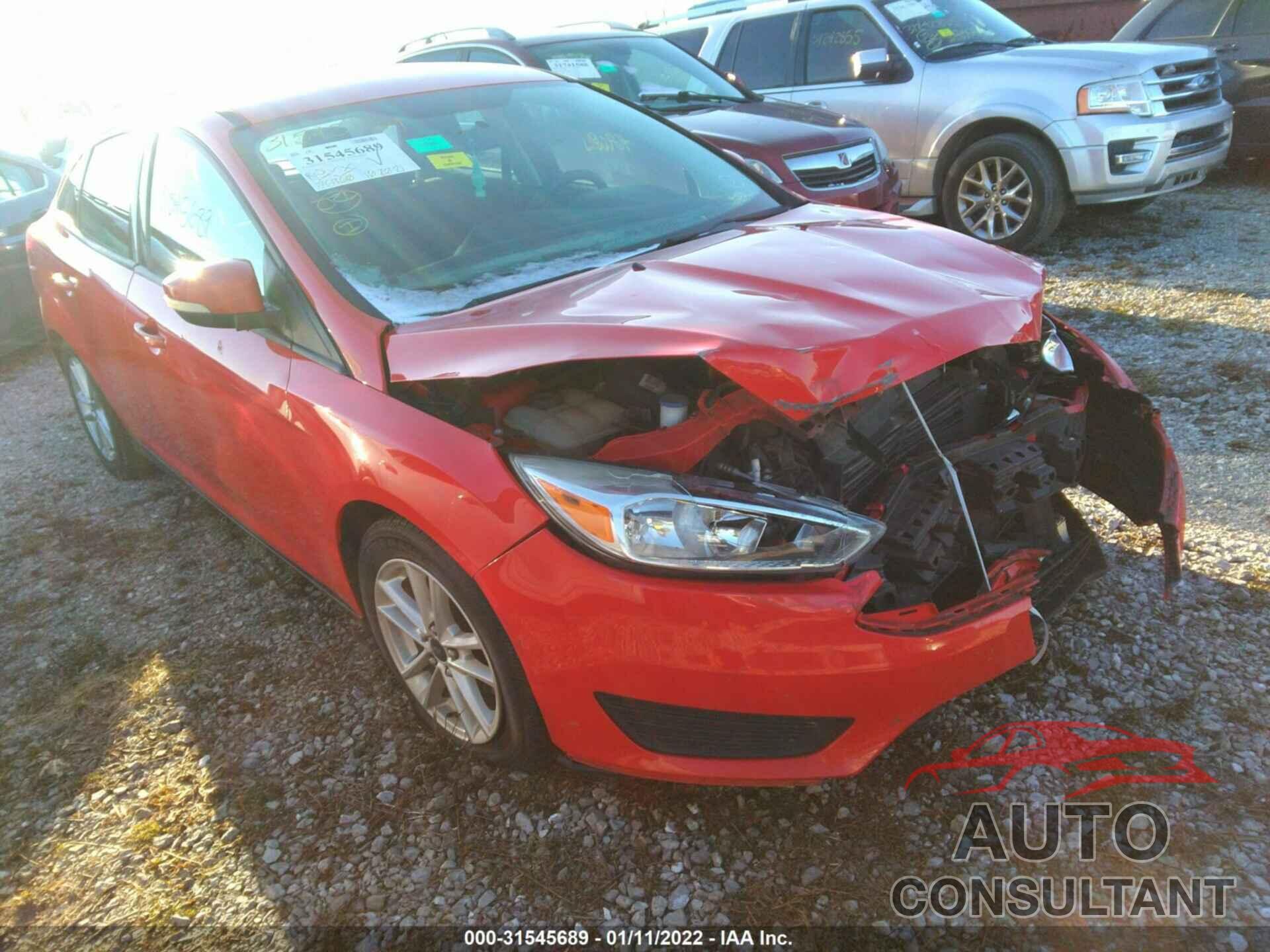 FORD FOCUS 2016 - 1FADP3F20GL250392
